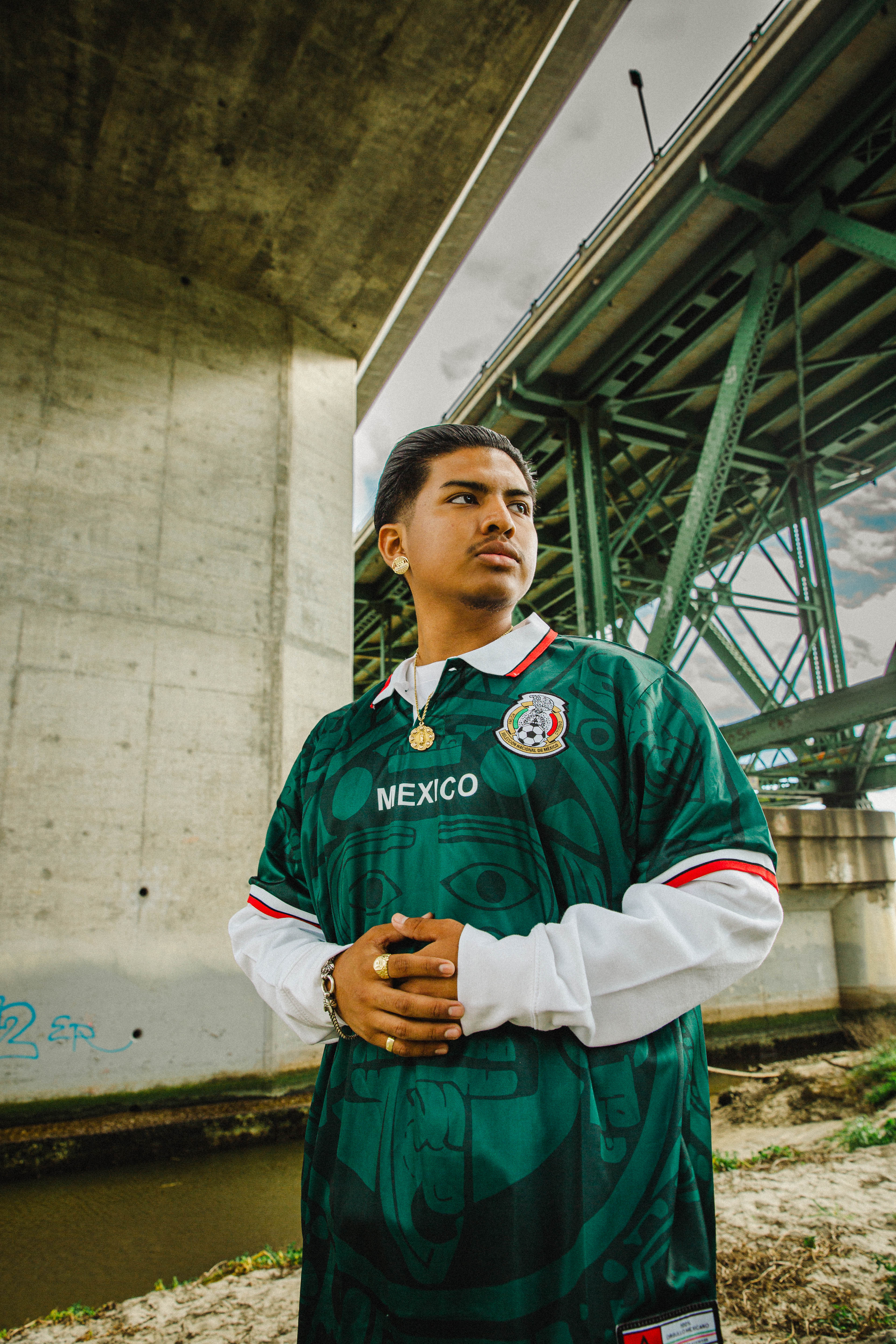 Soccer Team Mexico 1998 Football Shirt DARK GREEN Mexico 1998