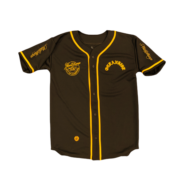 City Champions Baseball Jersey (Brown) – MadStrange