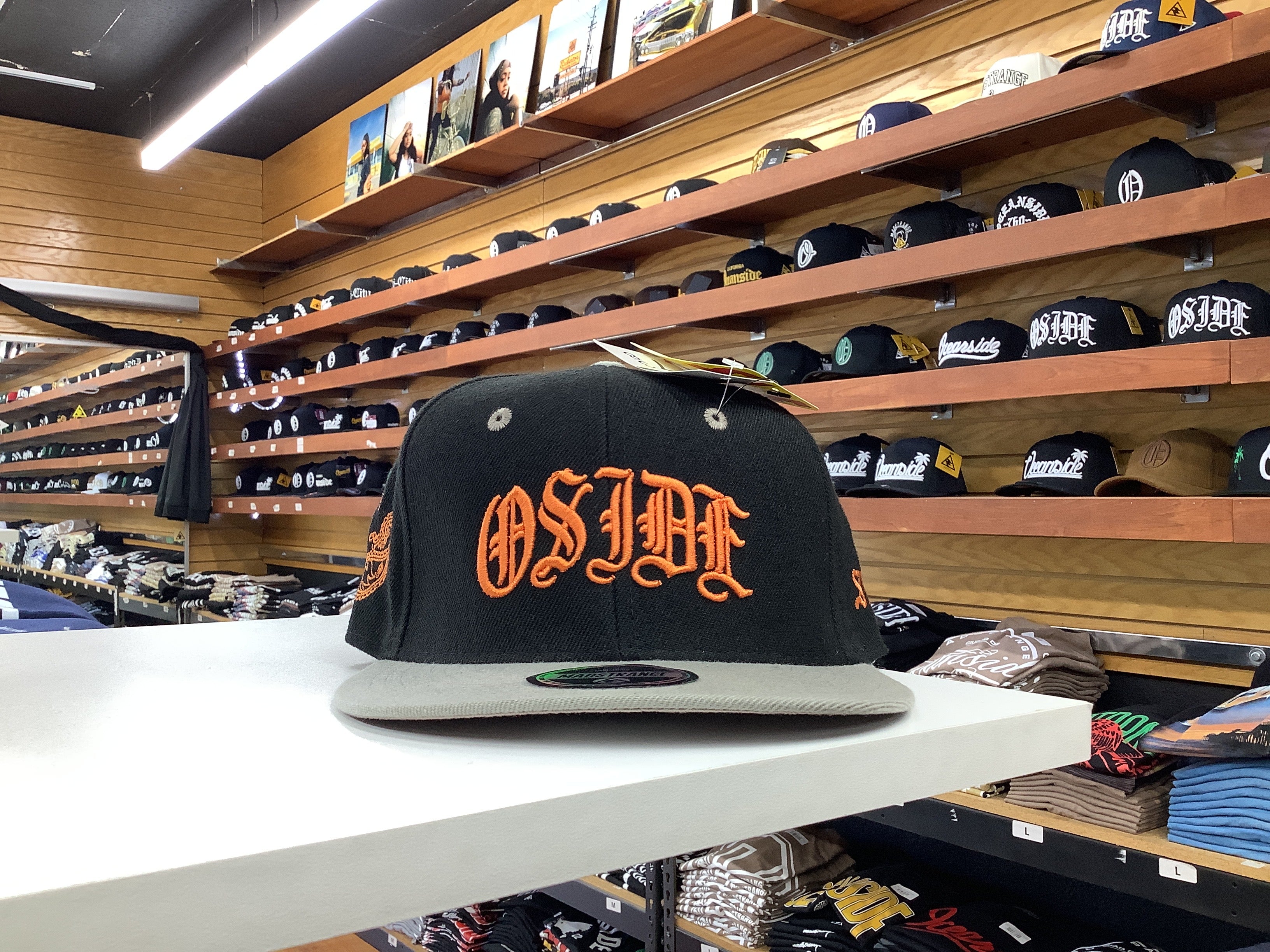 Oside orange Fitted Hat (size 7 3/8) #16