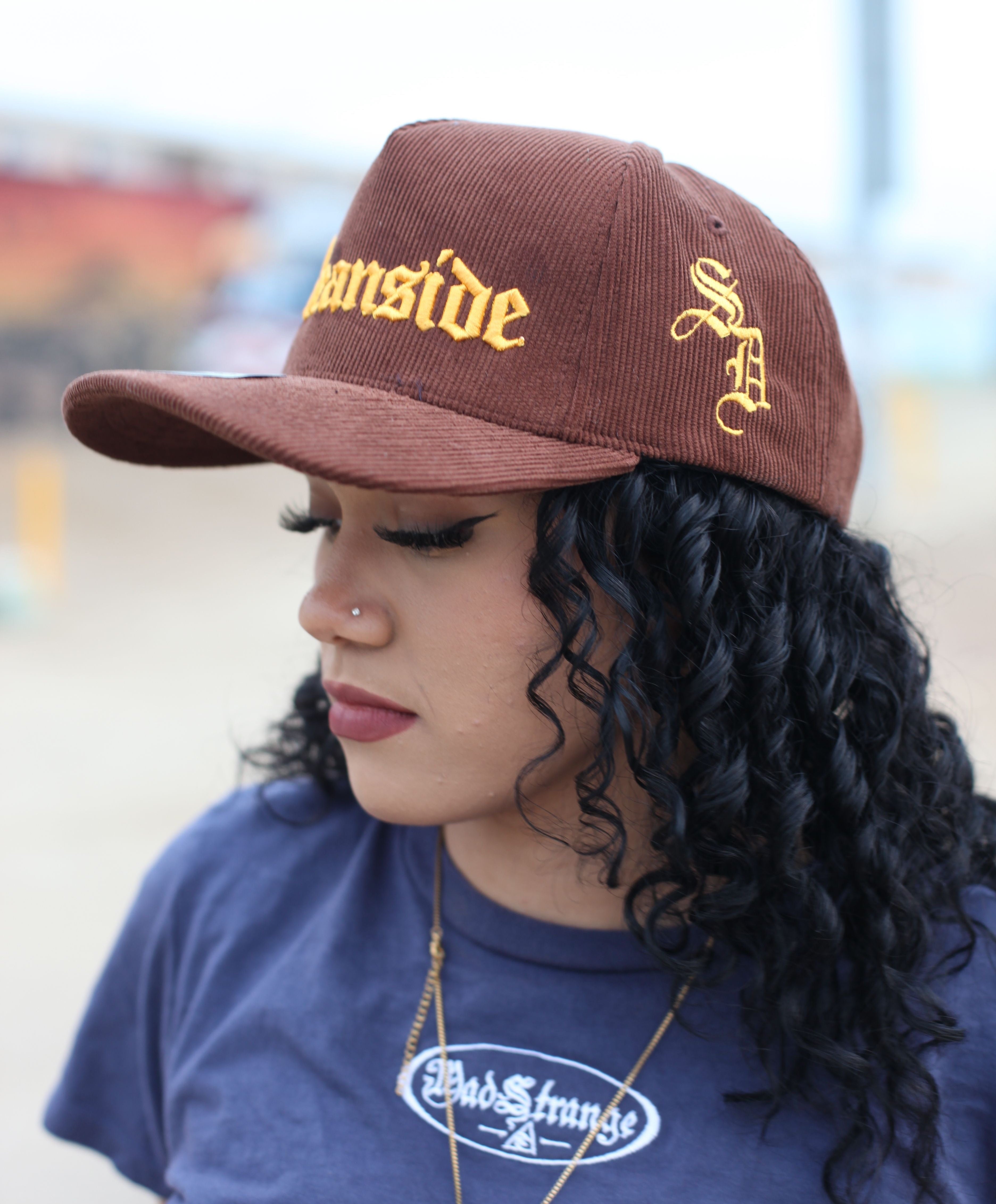 Corduroy Brown Padres OE O Snapback