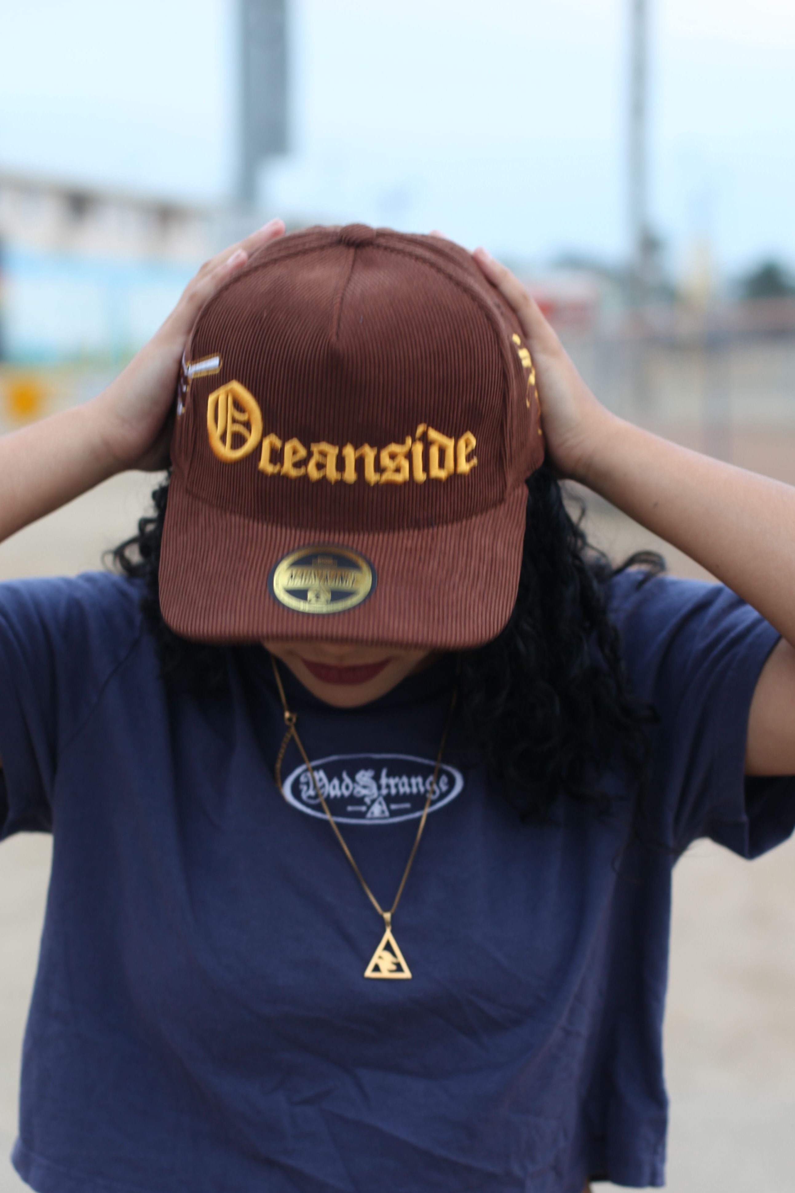 Corduroy Brown Padres OE O Snapback