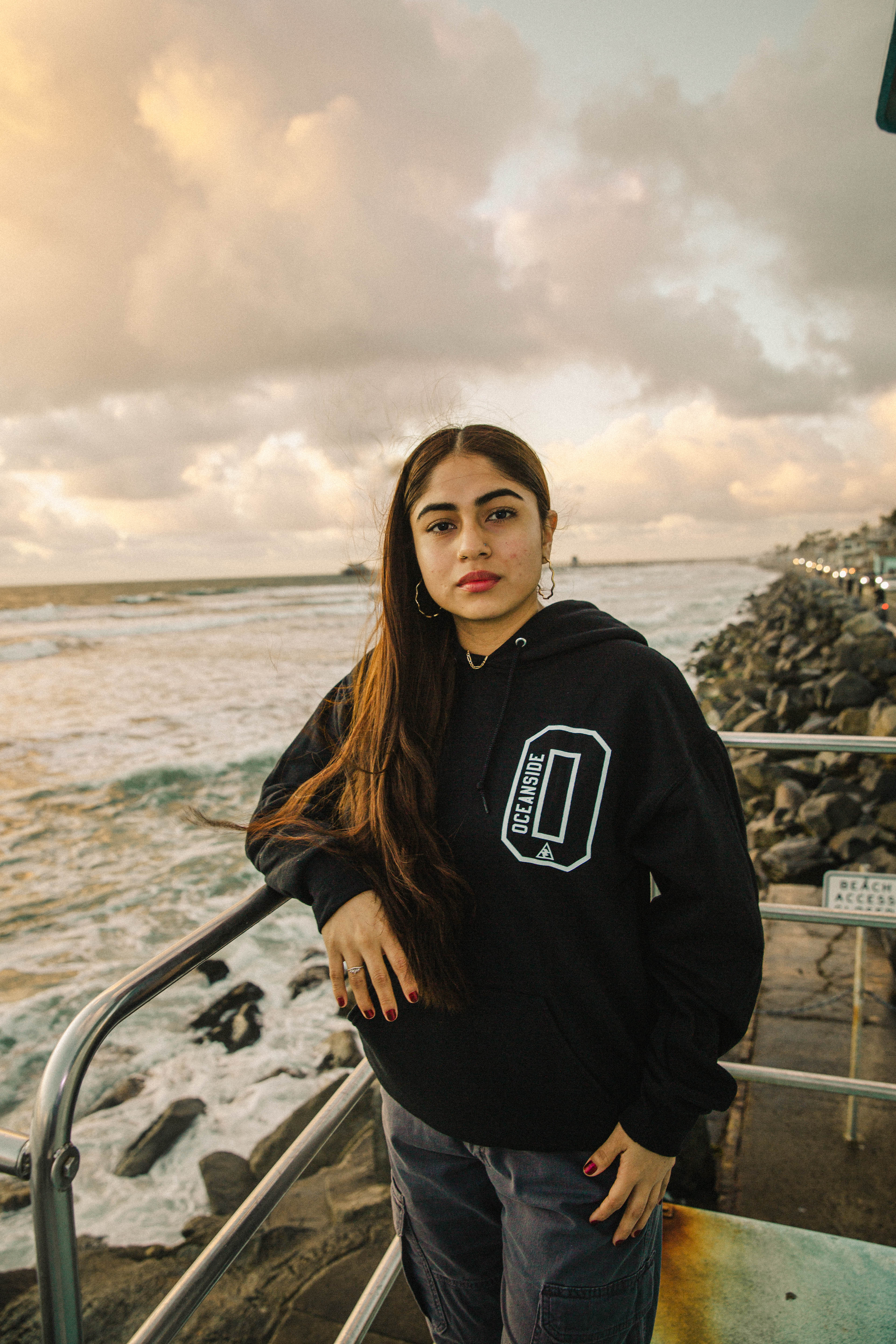 Block O Hoodie (Black)