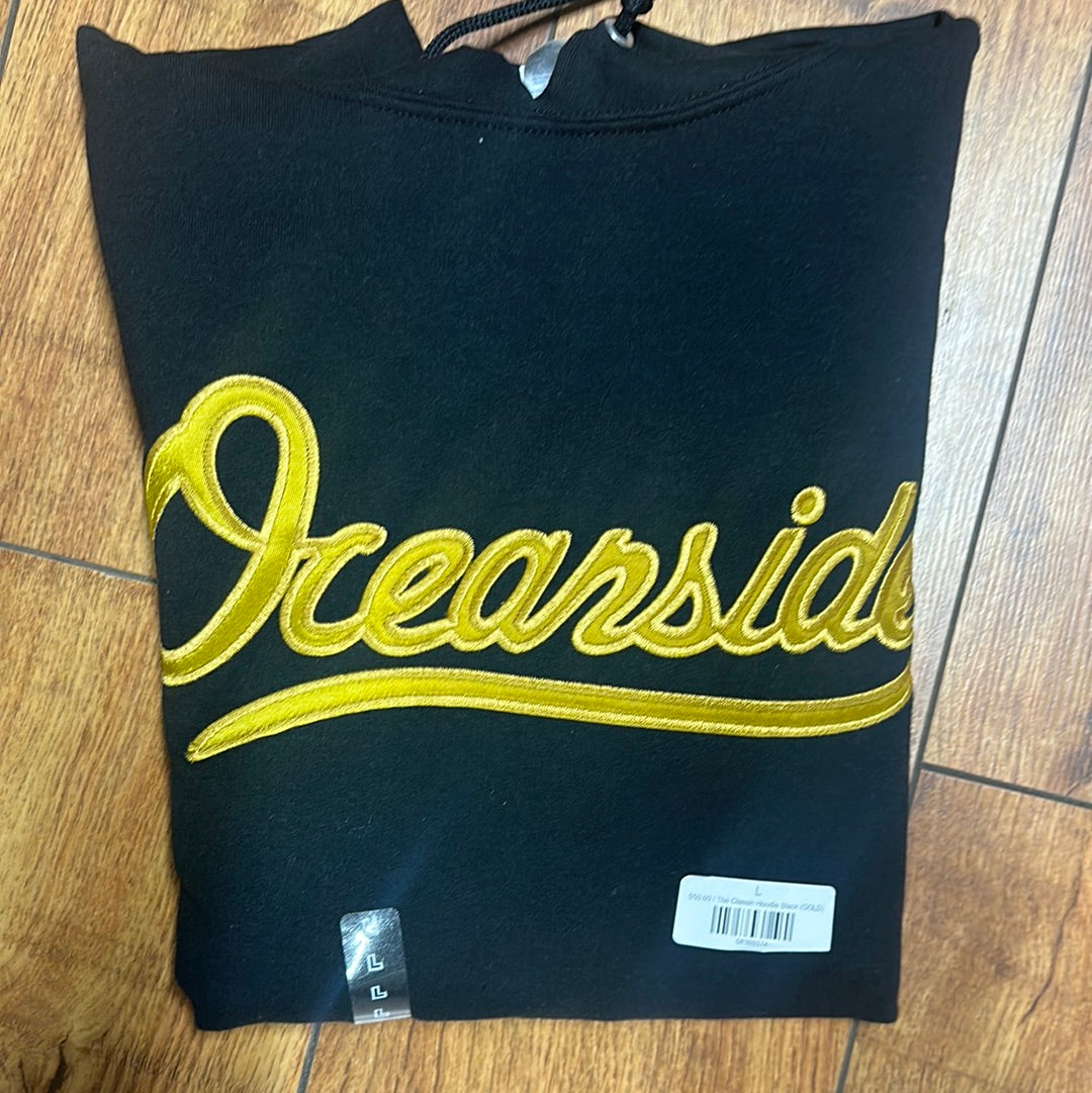 The Classic Hoodie Black (GOLD)