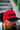 OE Oceanside Snapback Curved Bill (Red and Black)