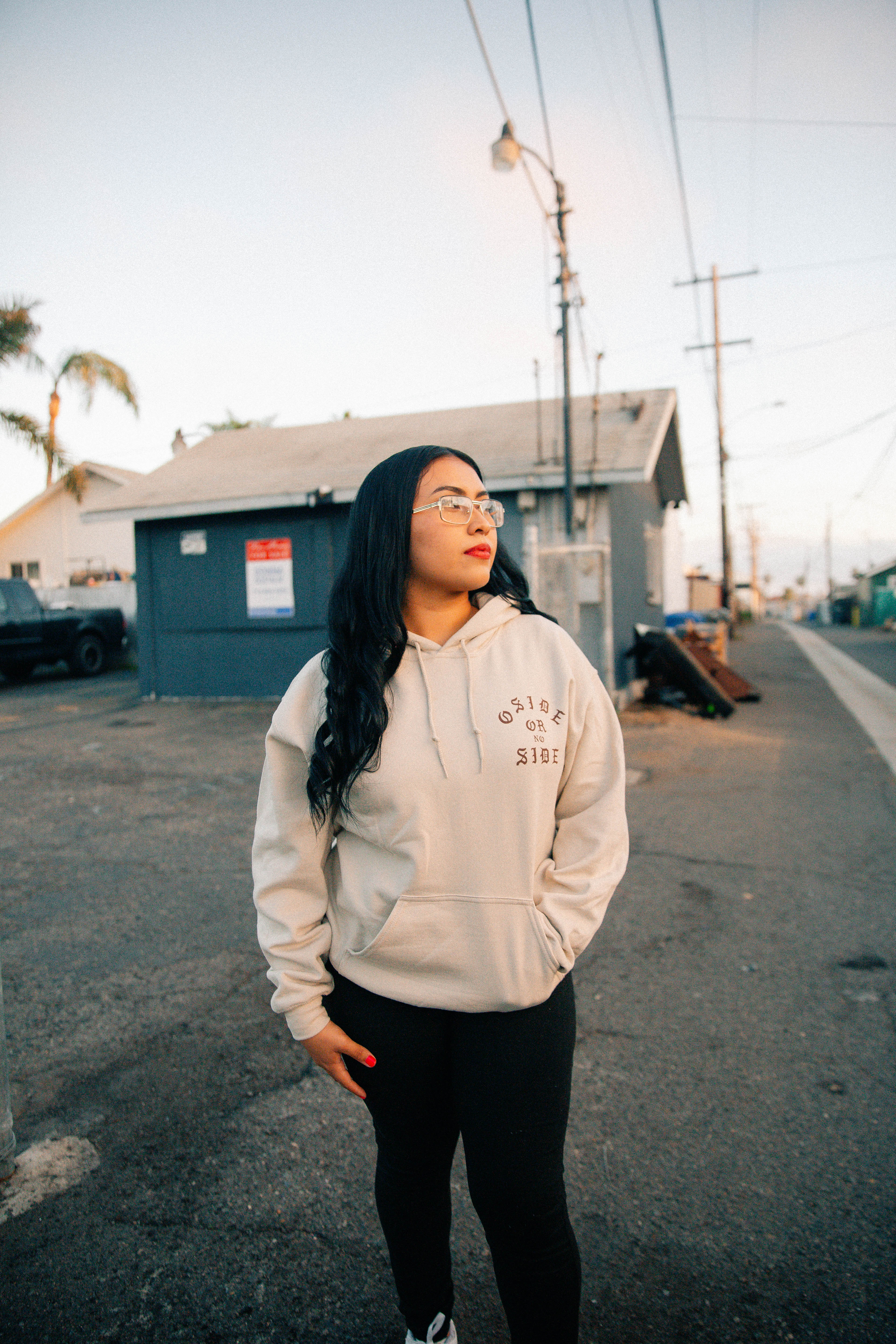 Oside Or No Side Hoodie (Mazapán)