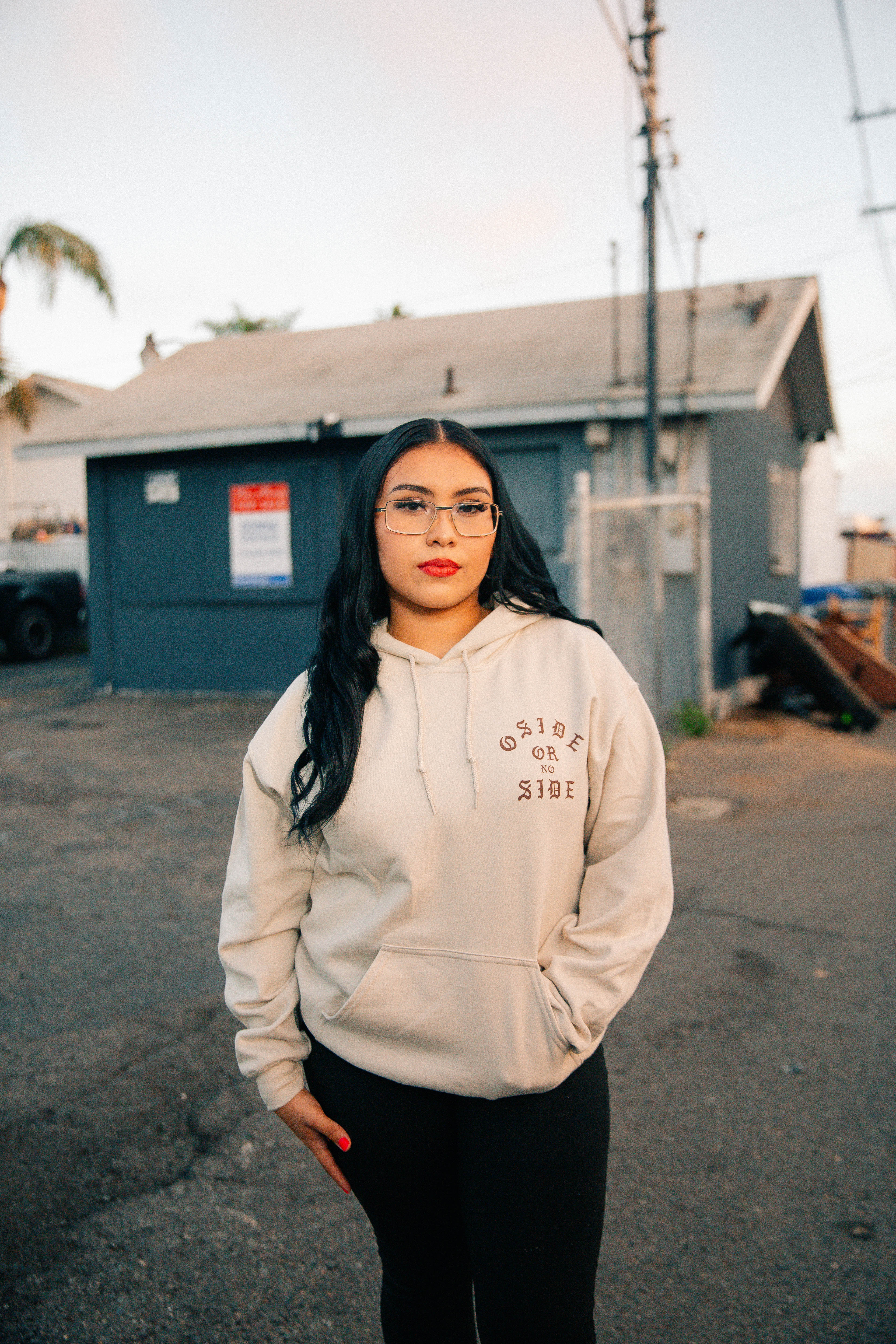 Oside Or No Side Hoodie (Mazapán)