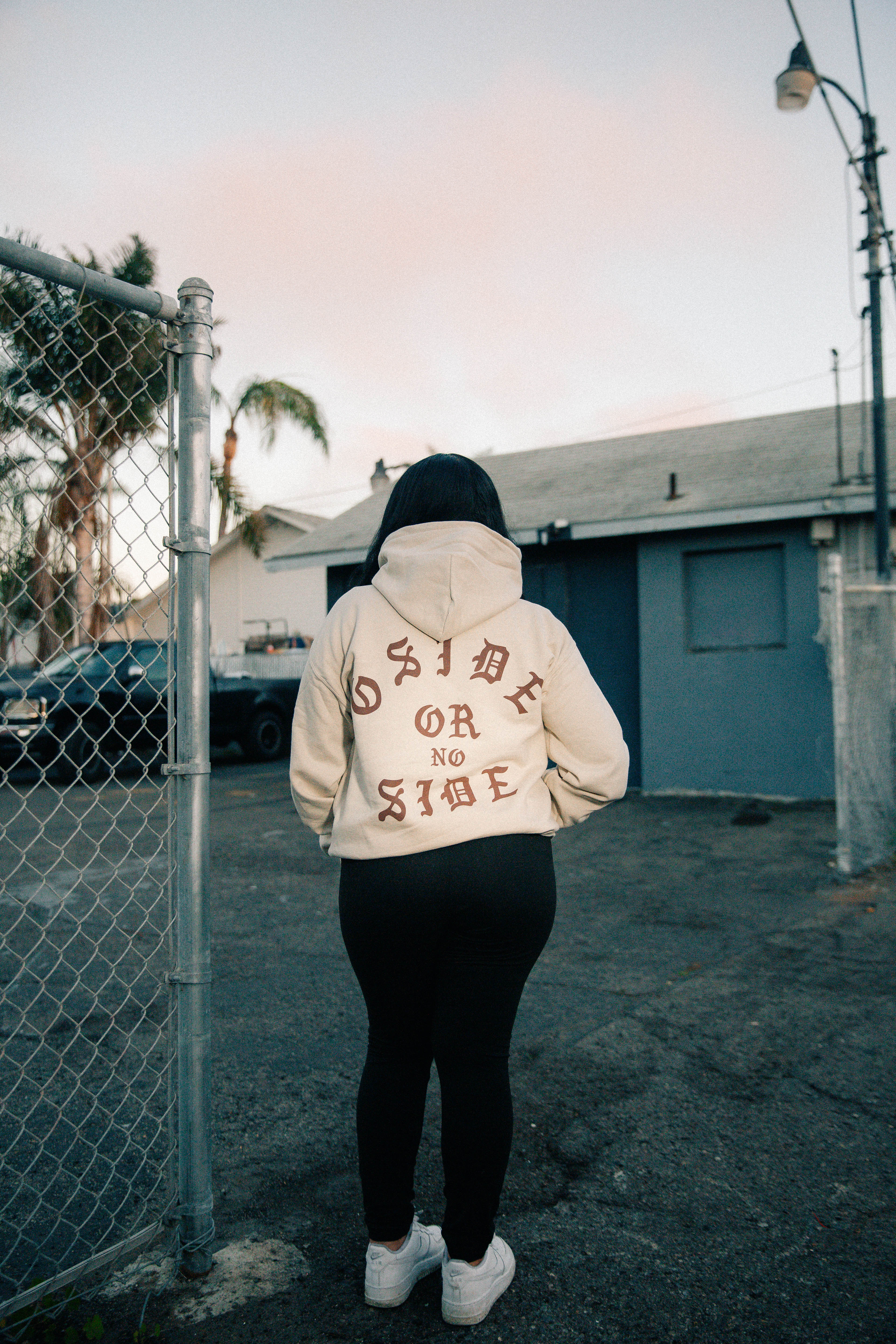 Oside Or No Side Hoodie (Mazapán)