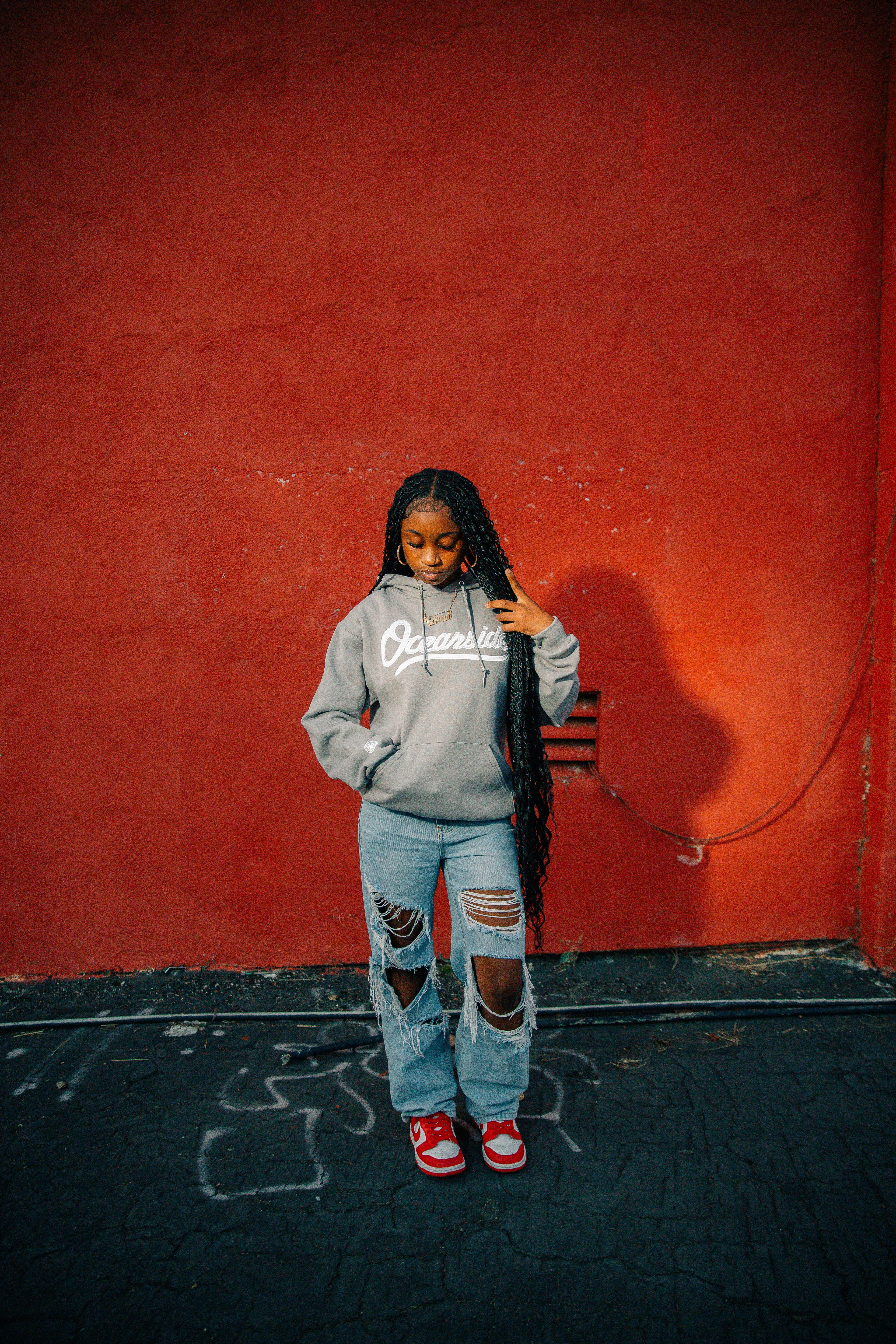 Classic Oceanside Hoodie (Rock Color)