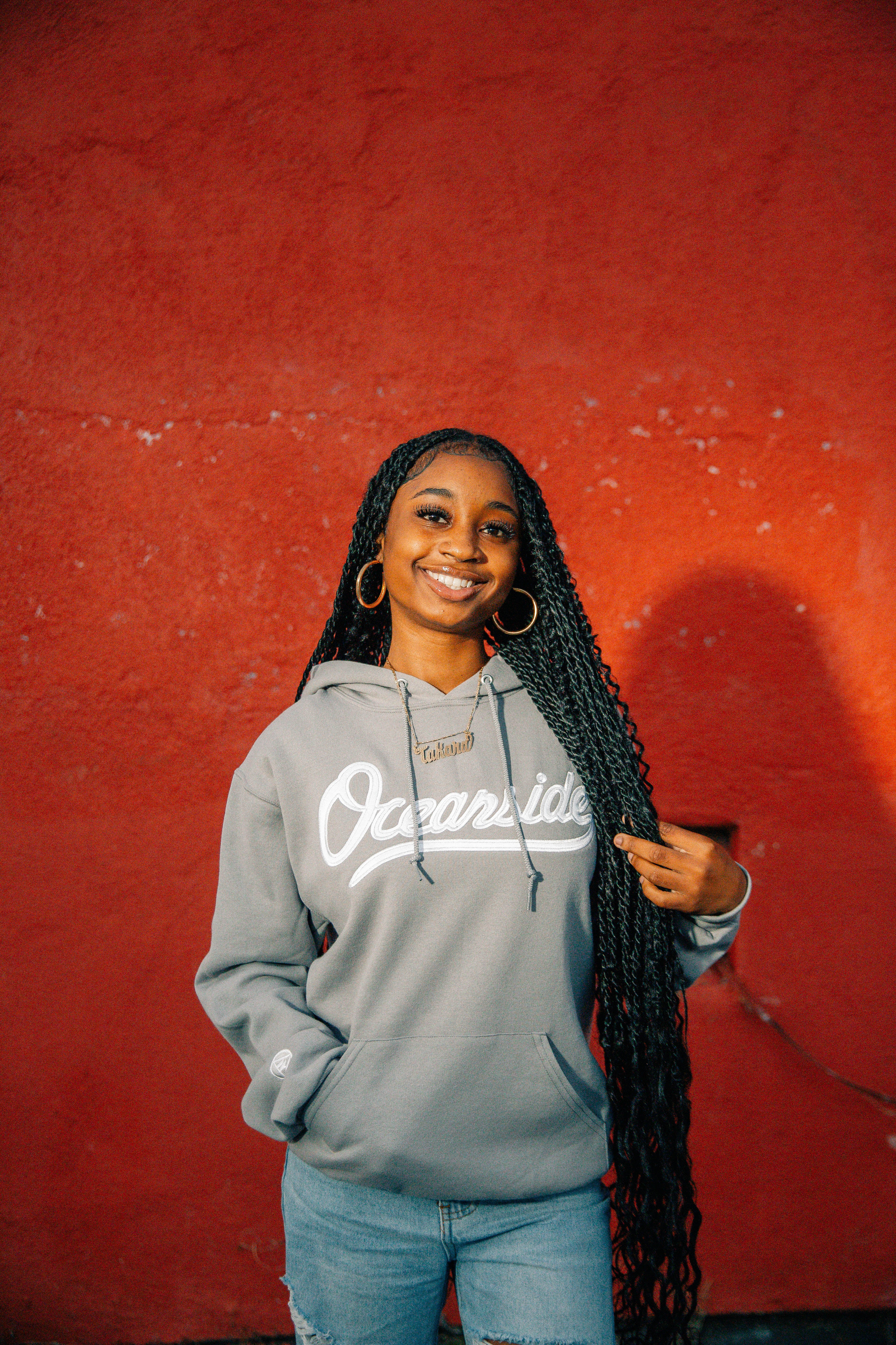 Classic Oceanside Hoodie (Rock Color)