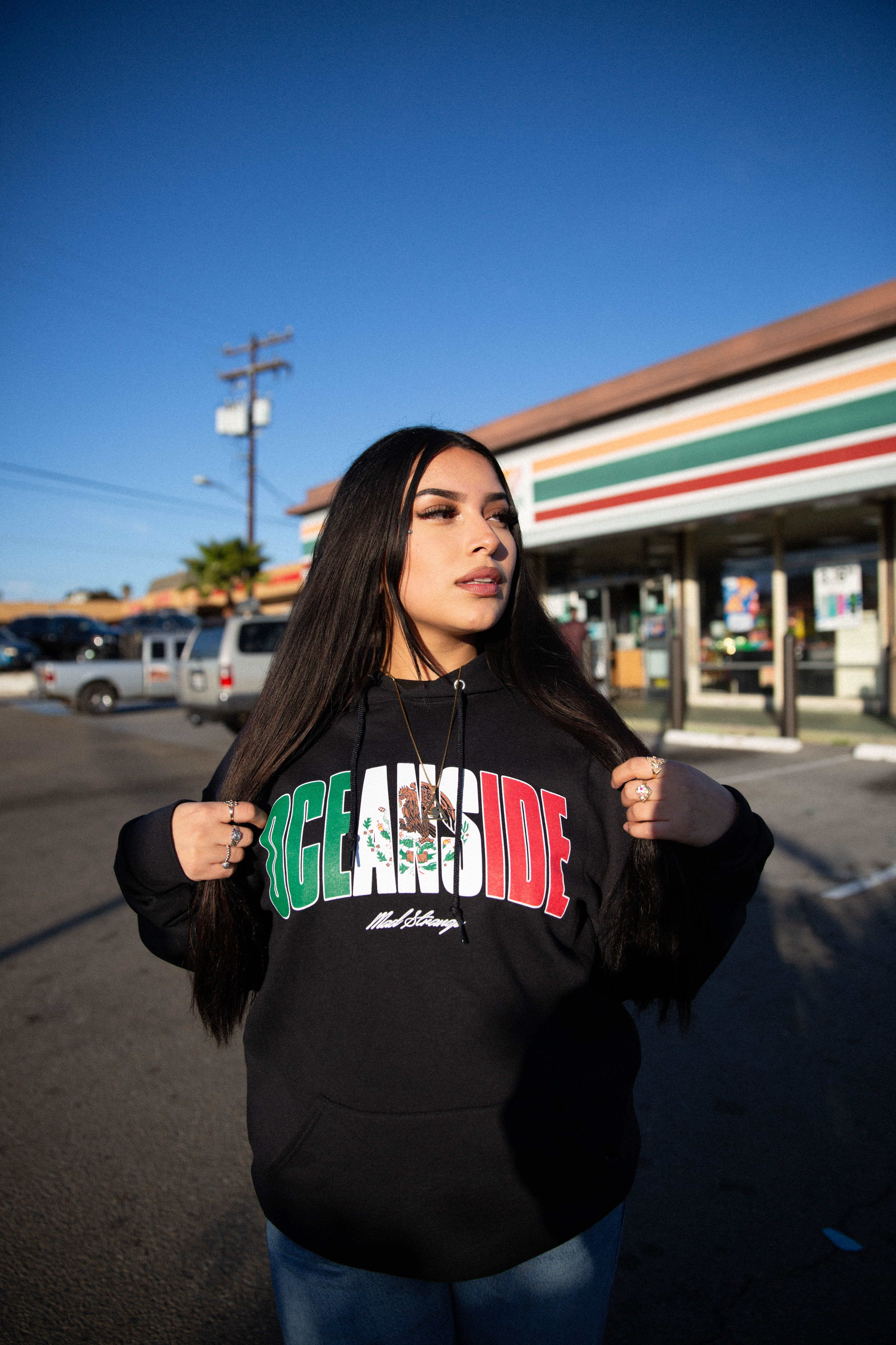 Mexico Oceanside Hoodie (Black)