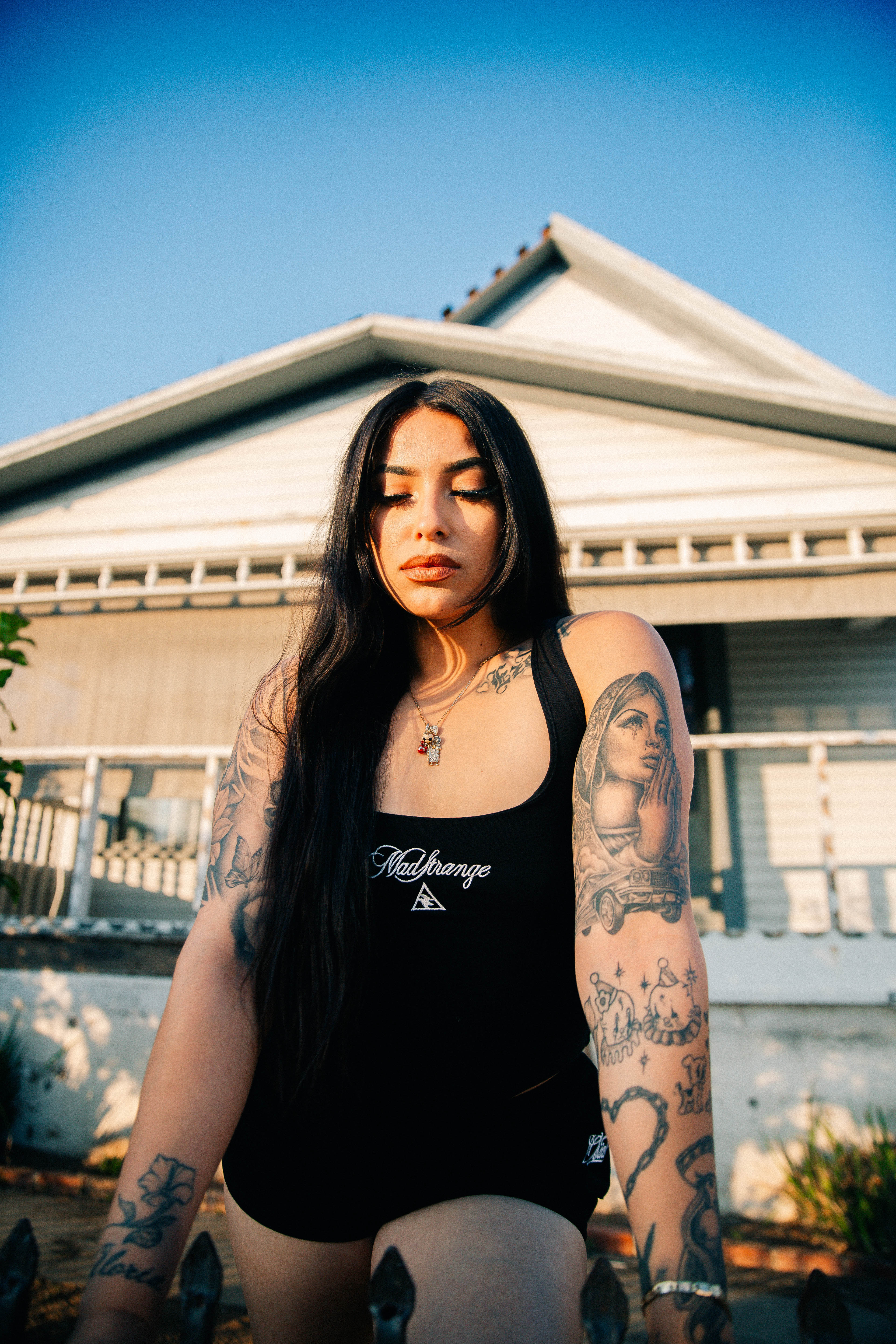 Tank Top Heart (Black)