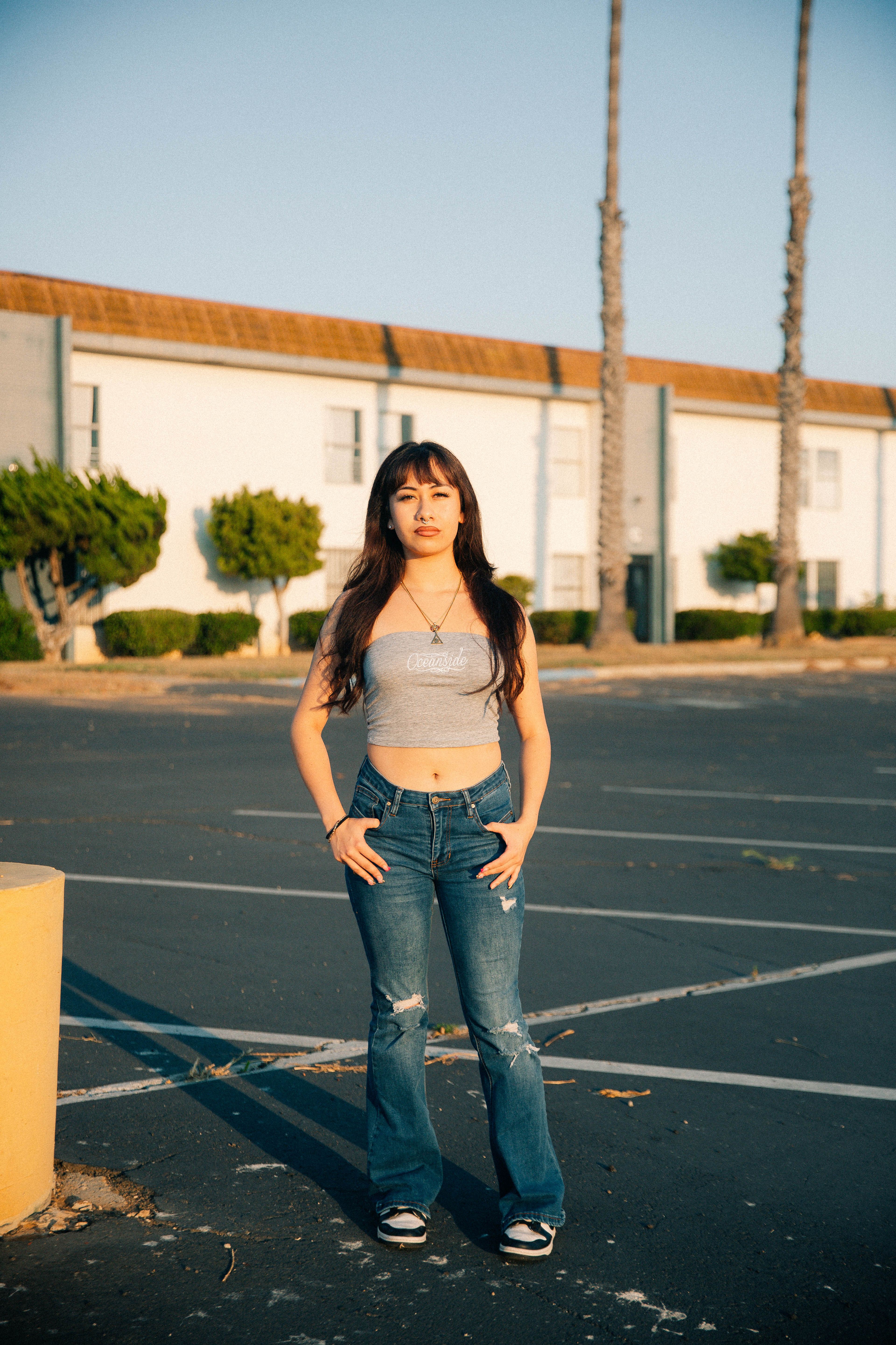 Tube Top Heart (Grey)