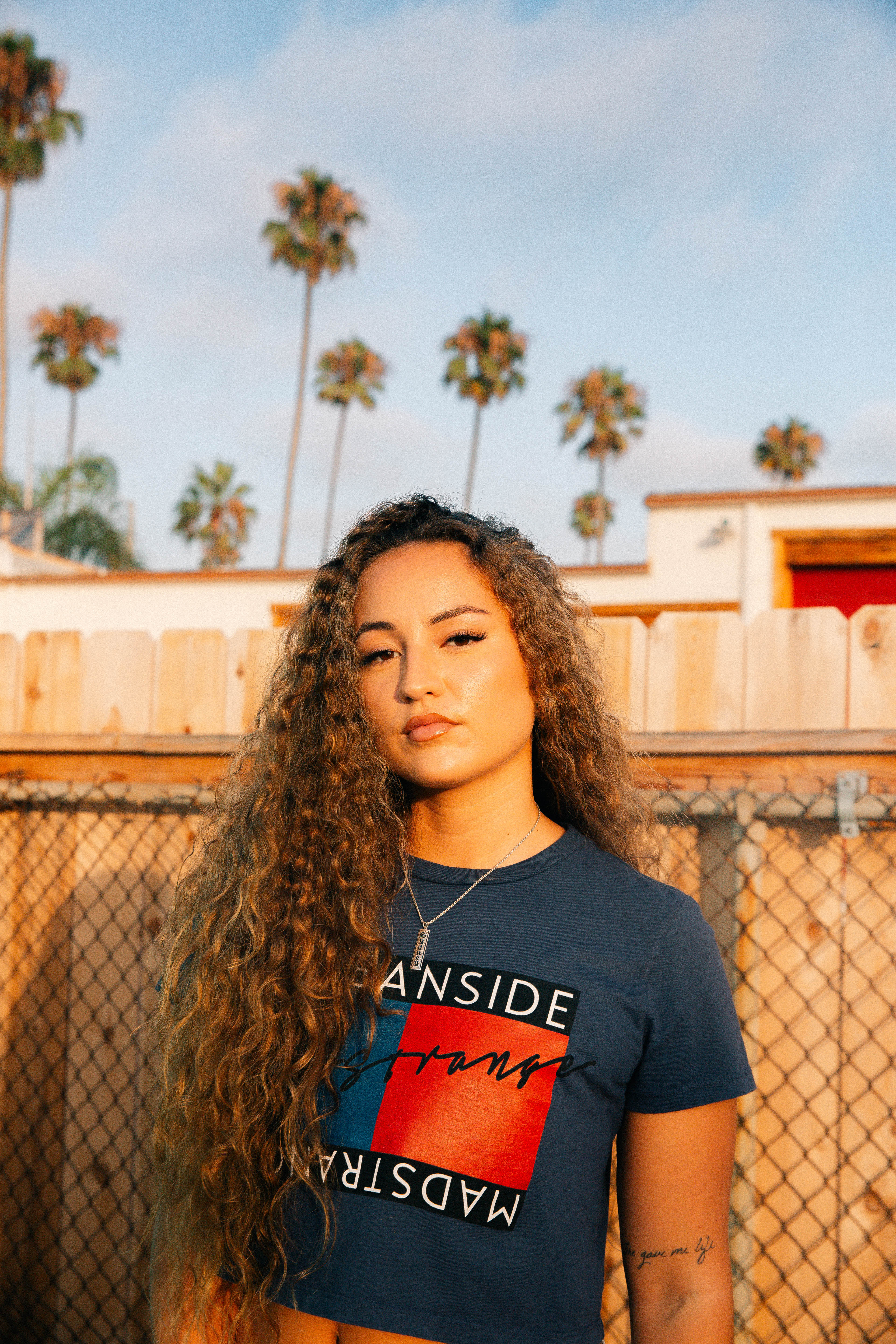 MadStrange Tommy's Cropped Top (Navy)