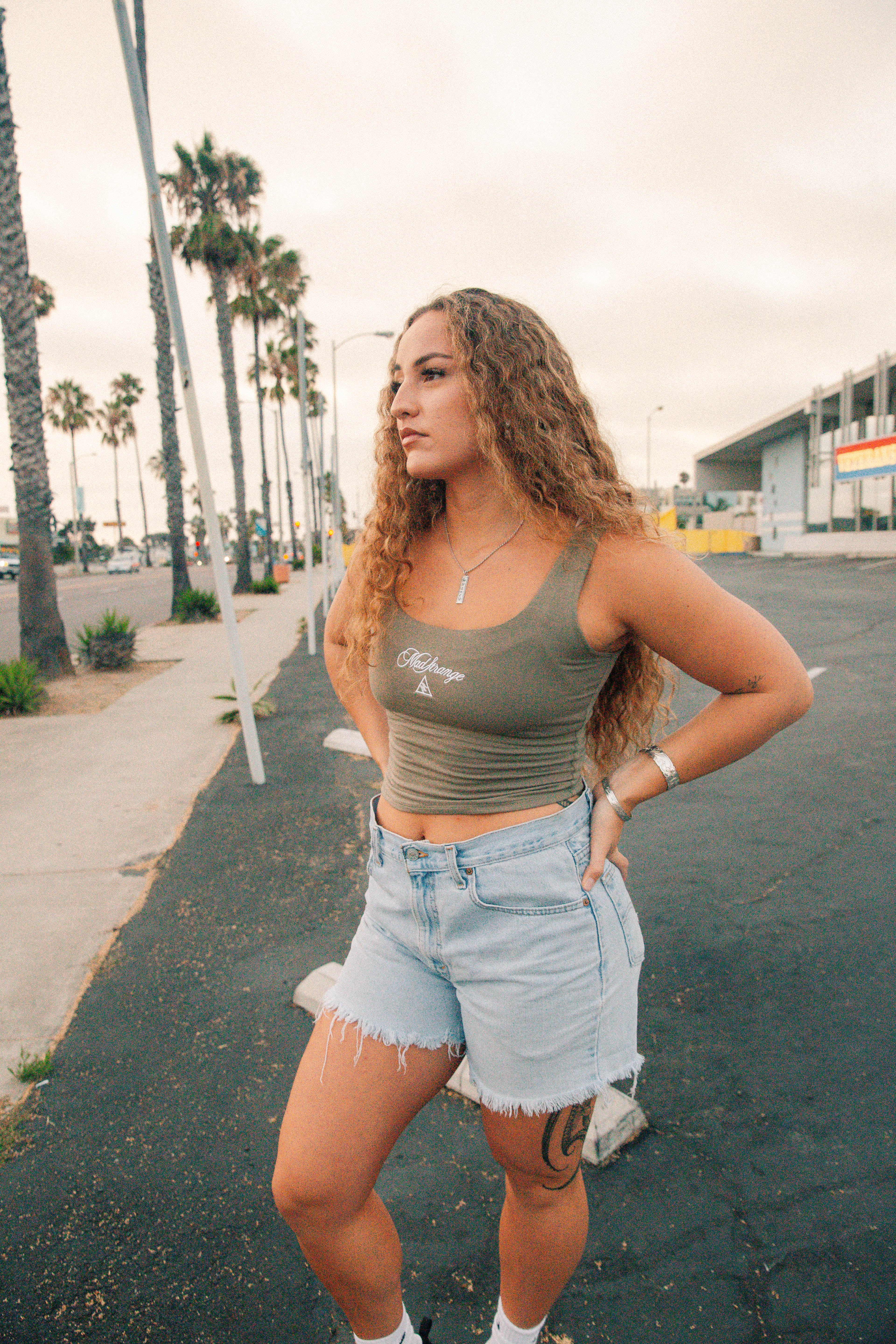 Tank Top Heart (Light Green)