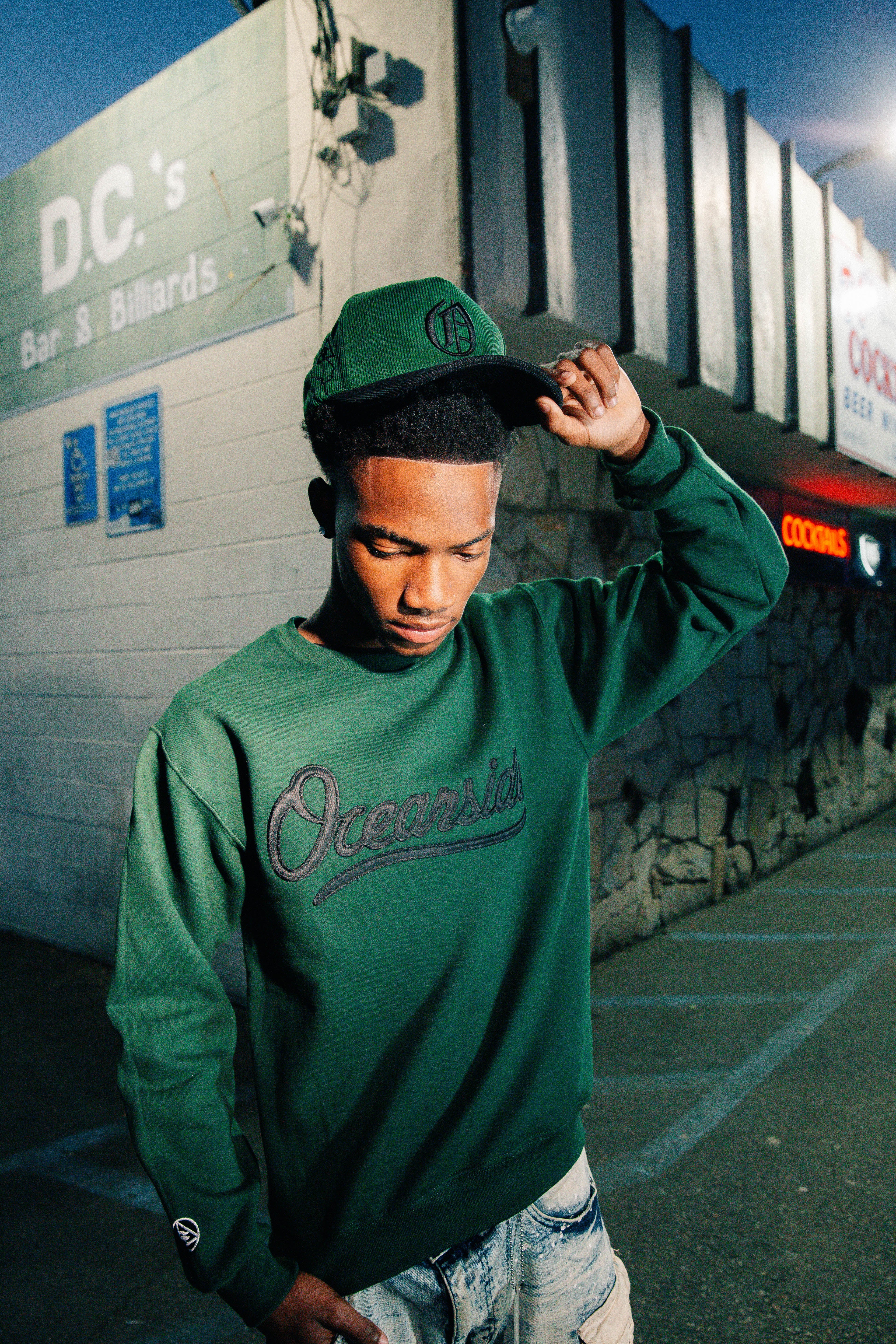 Pirata Oceanside Crewneck (Forrest/Black)