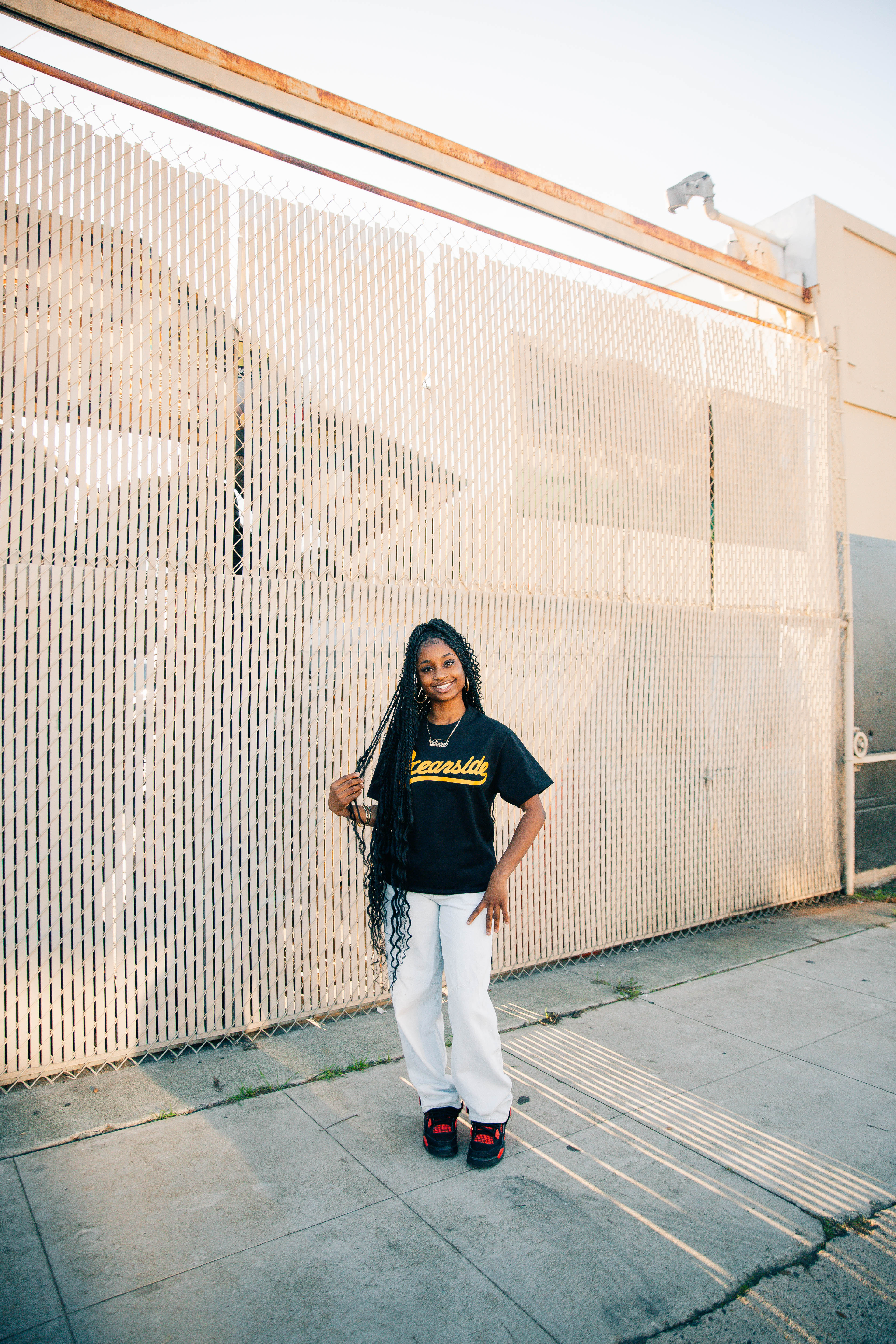 Classic Oceanside T-Shirt (Black & Gold)