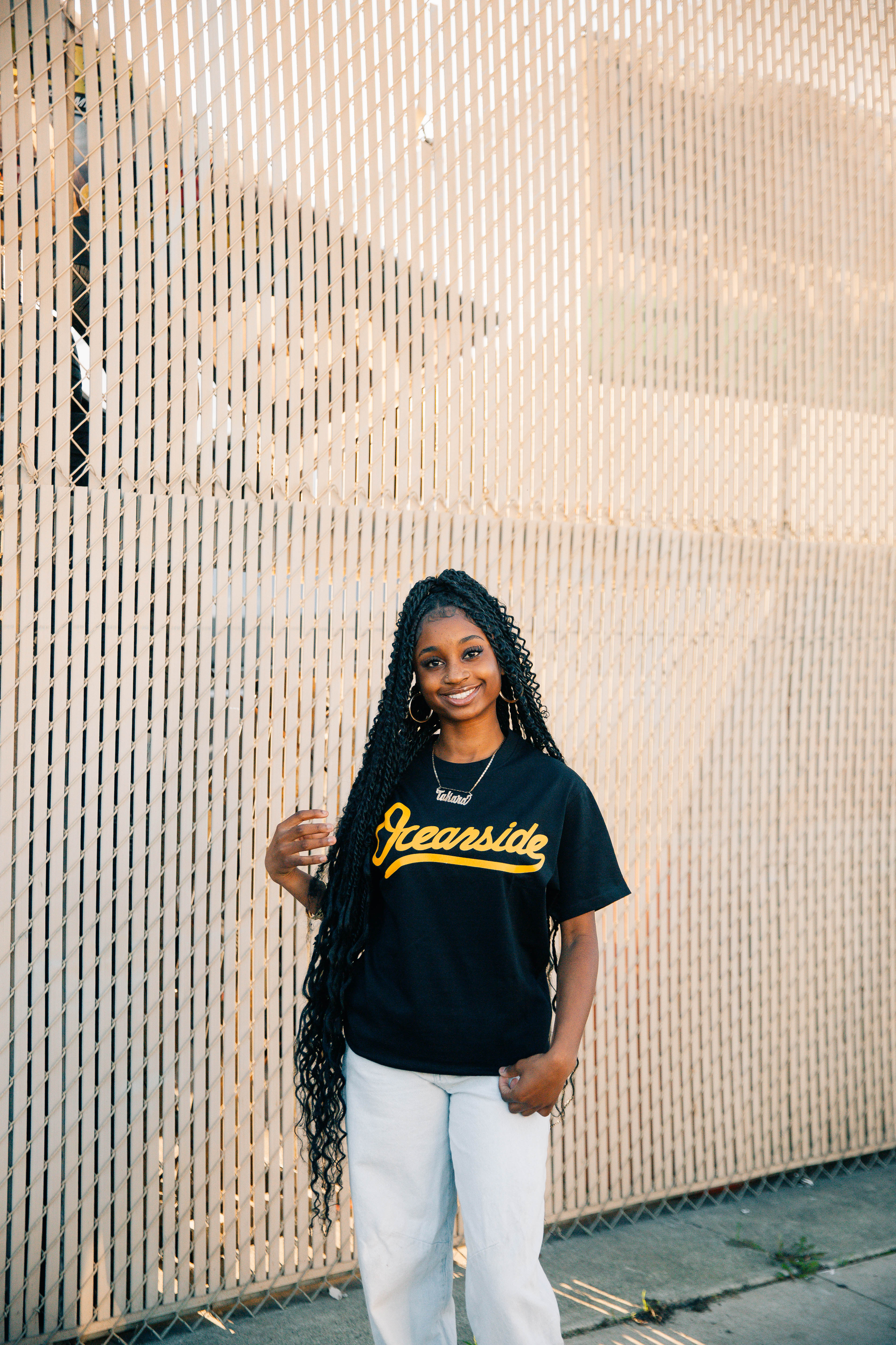 Classic Oceanside T-Shirt (Black & Gold)