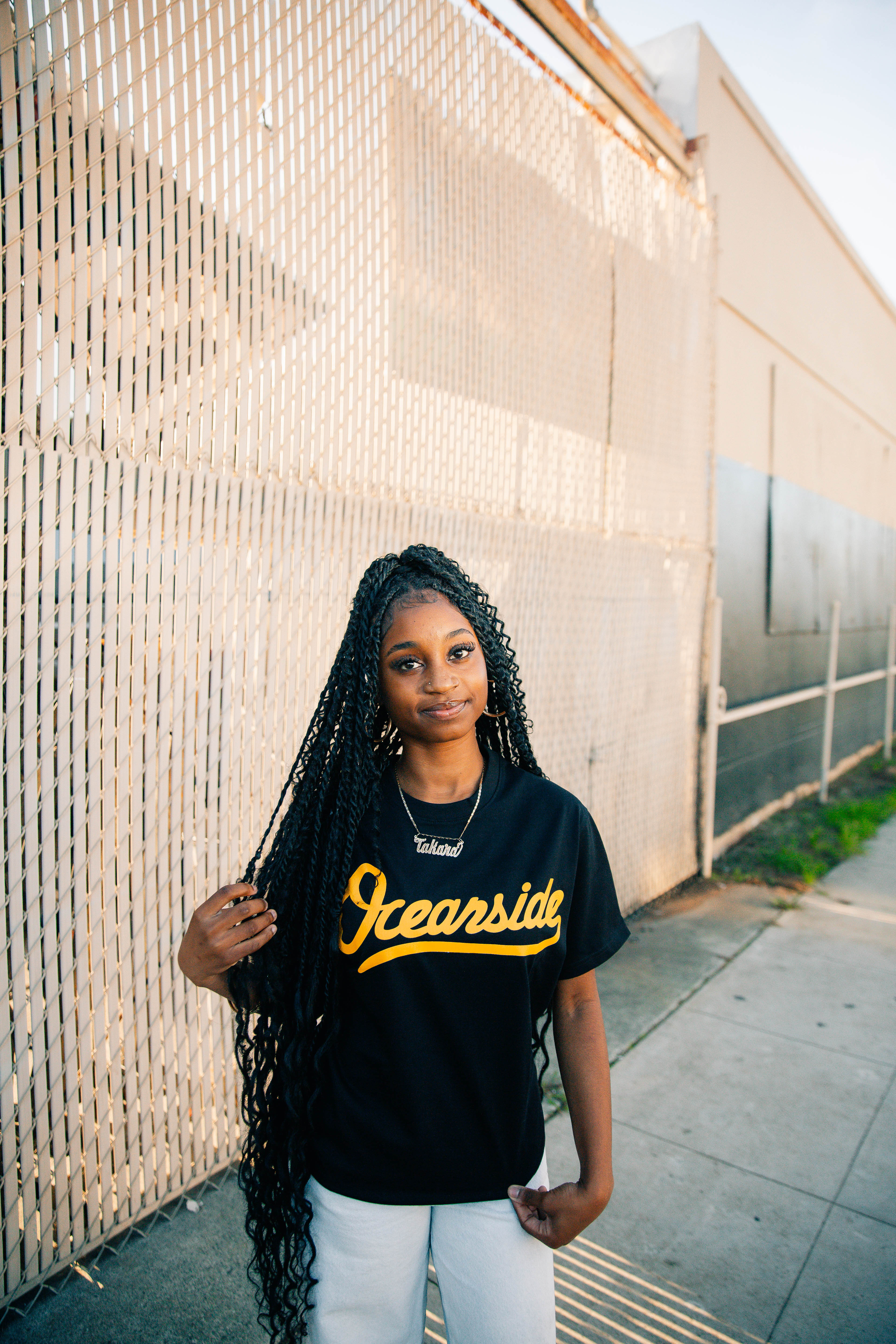 Classic Oceanside T-Shirt (Black & Gold)