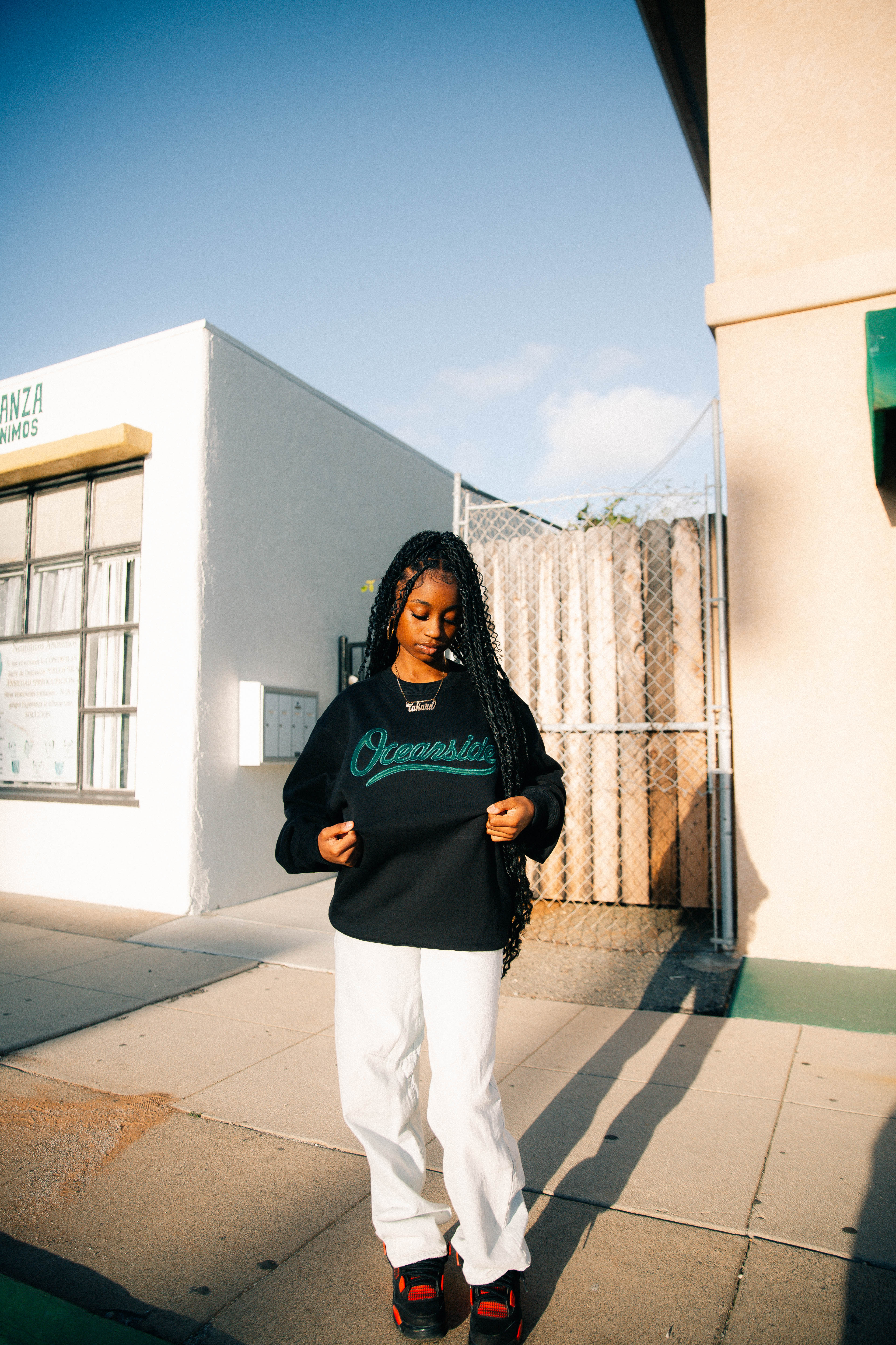 PRO 5 Classic Crewneck ( Pirates Black & Green)