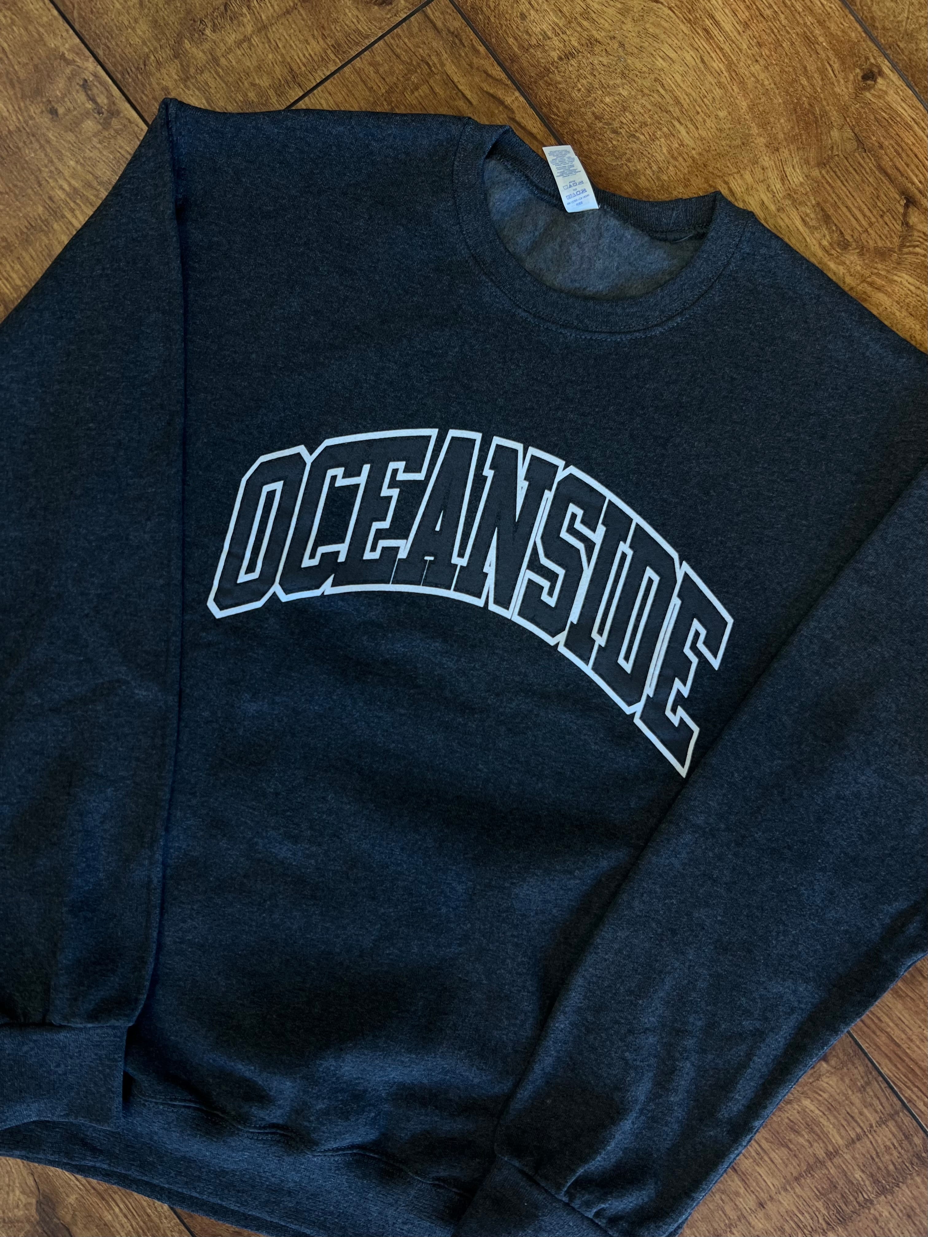 Oceanside Incognito Crewneck (Charcoal)