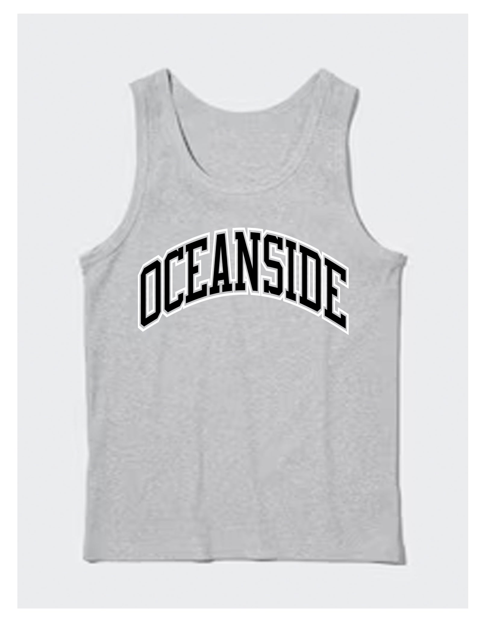 Oceanside Athletica Tank Top (Grey)
