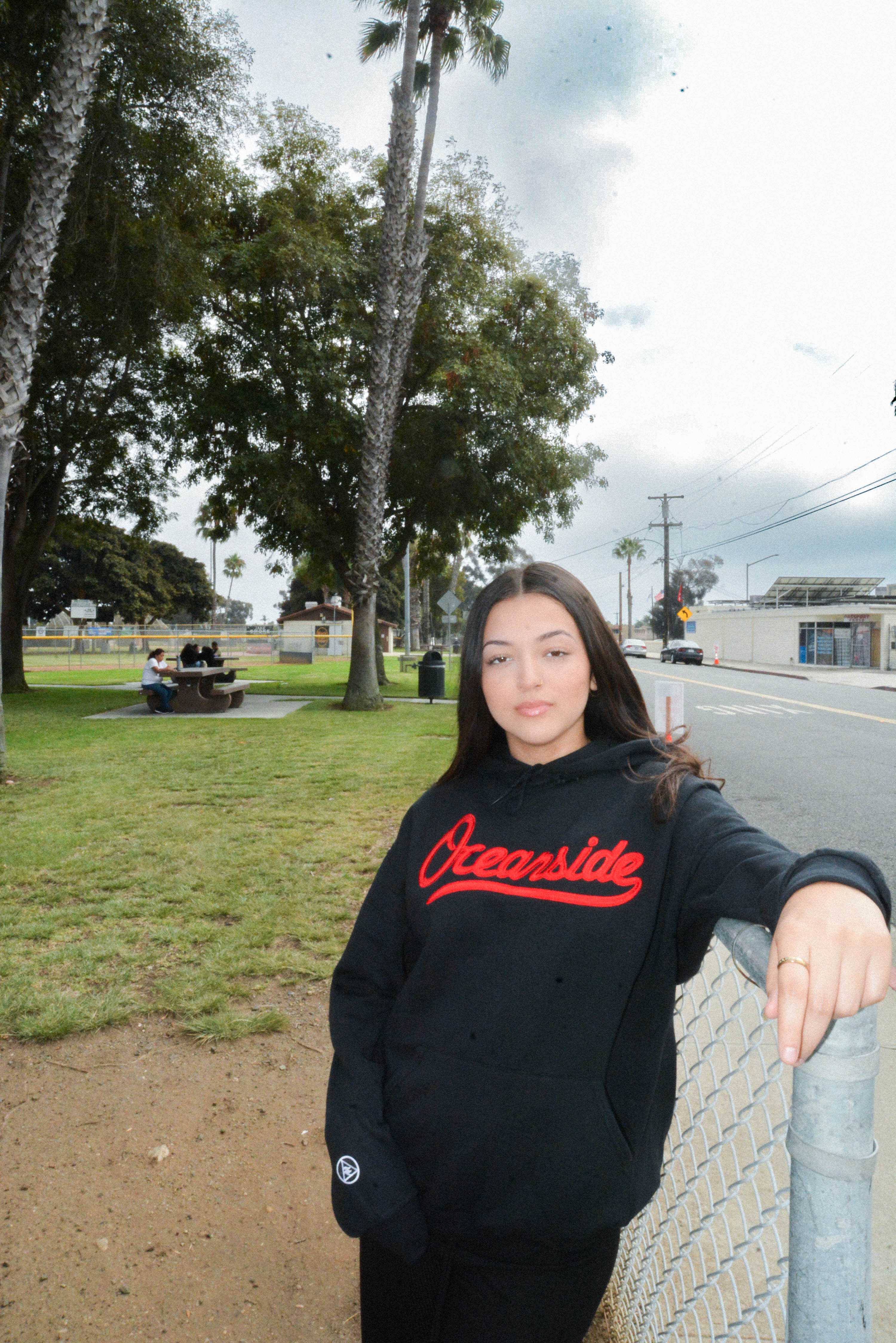 Classic Oceanside Colorway Hoodie (Red)