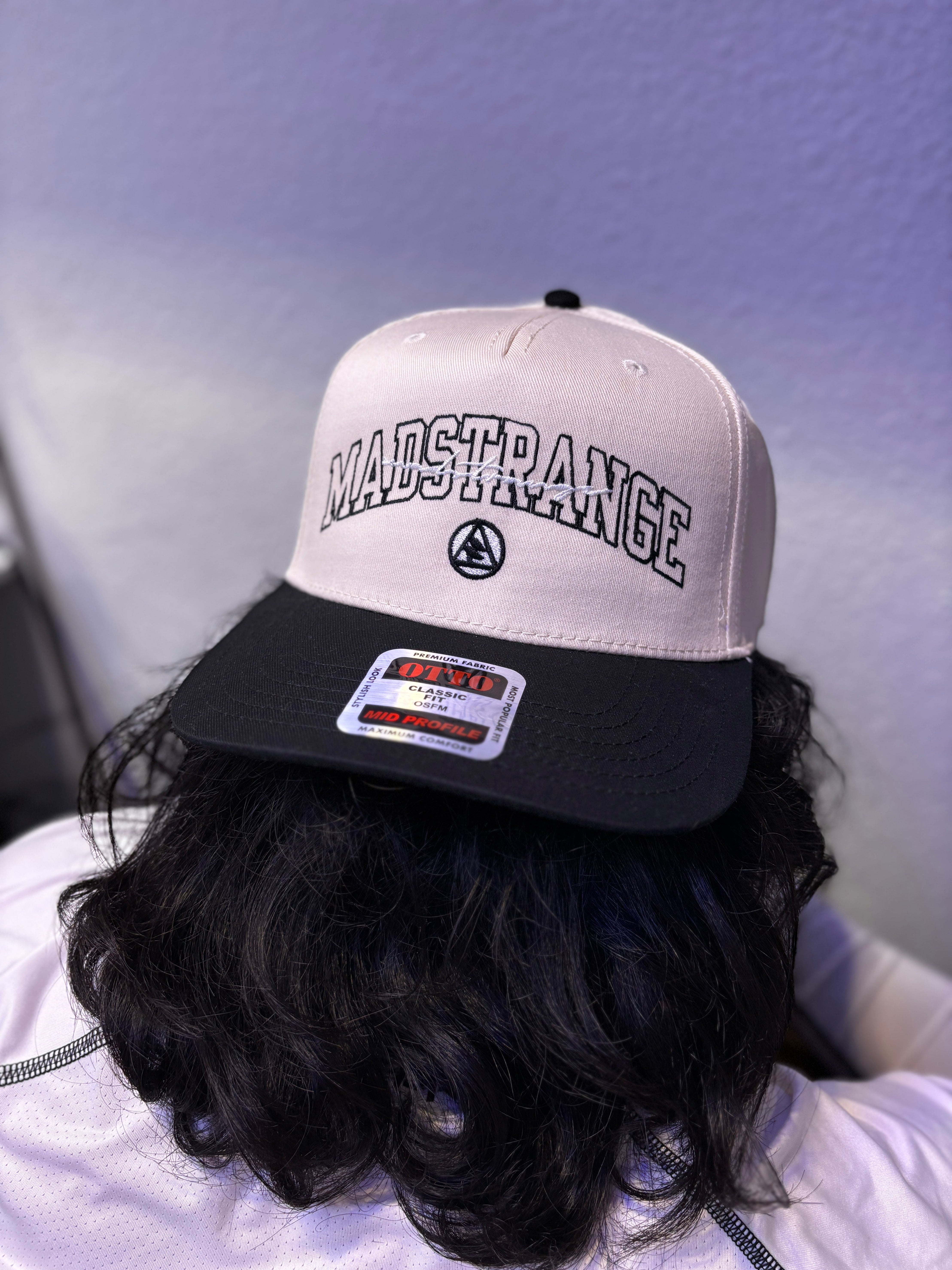 MadStrange Snapback (Bone & Black)
