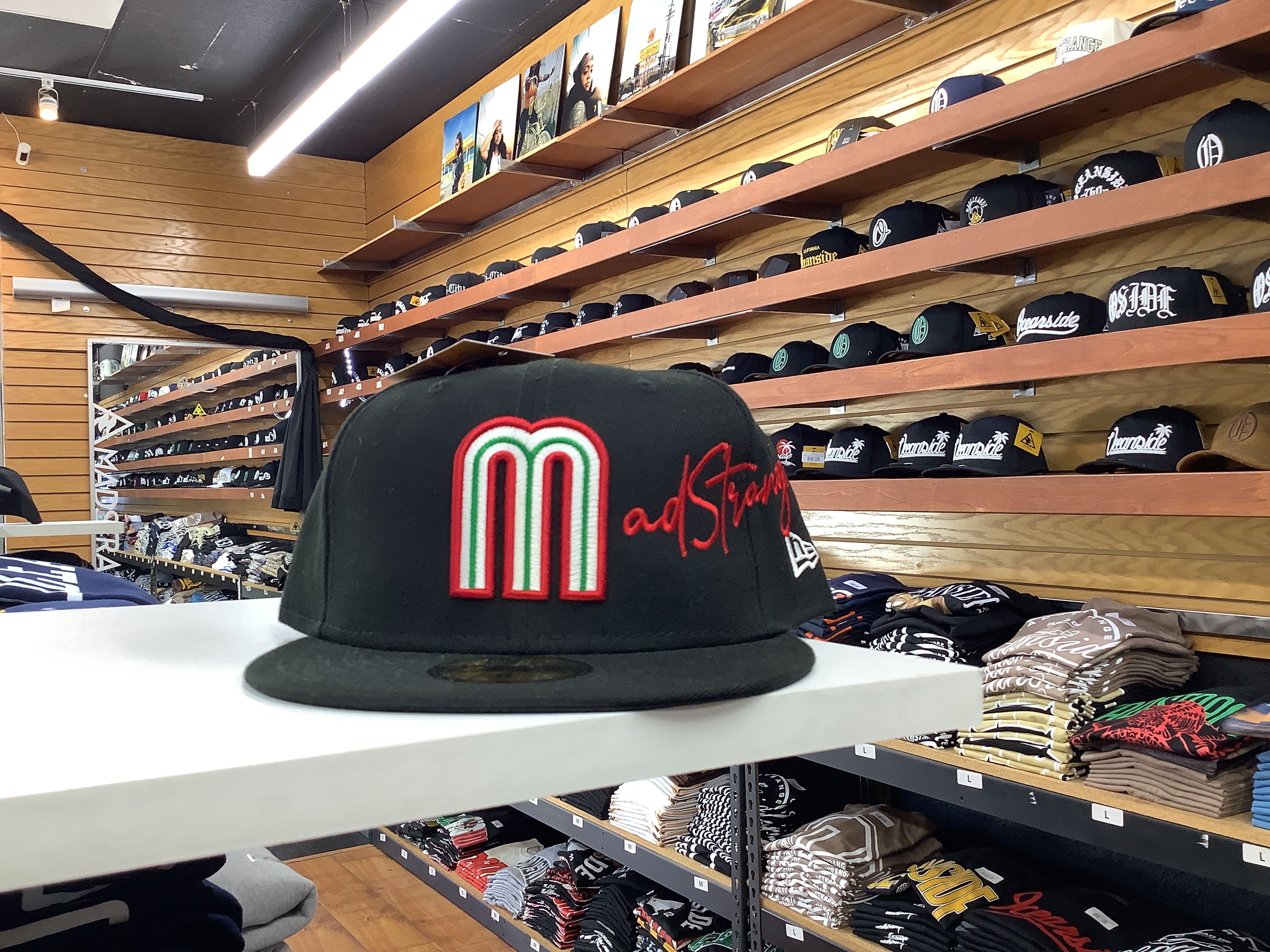 Mexico madstrange Fitted Hat  #17