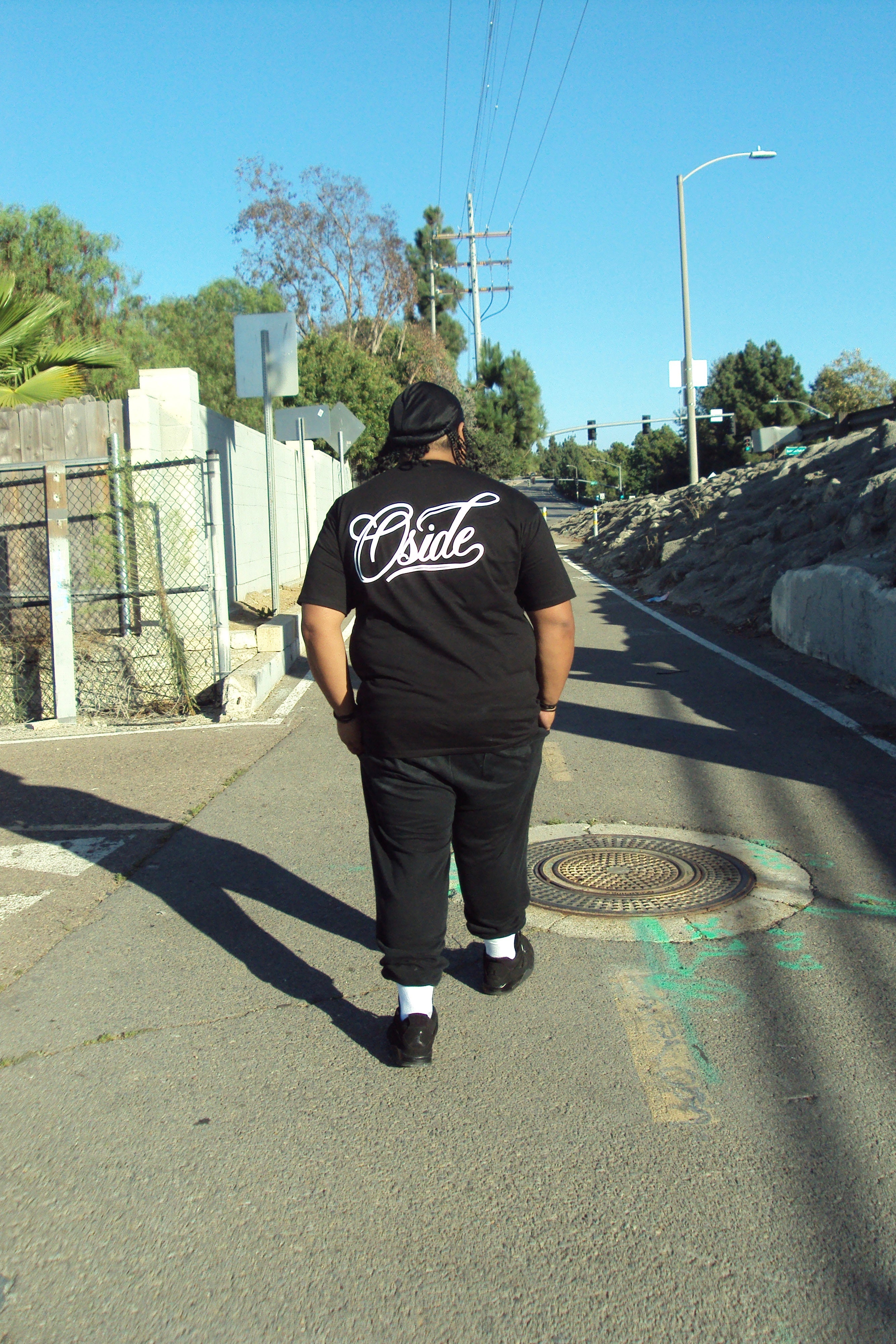 Oside Script T-Shirt (Black)