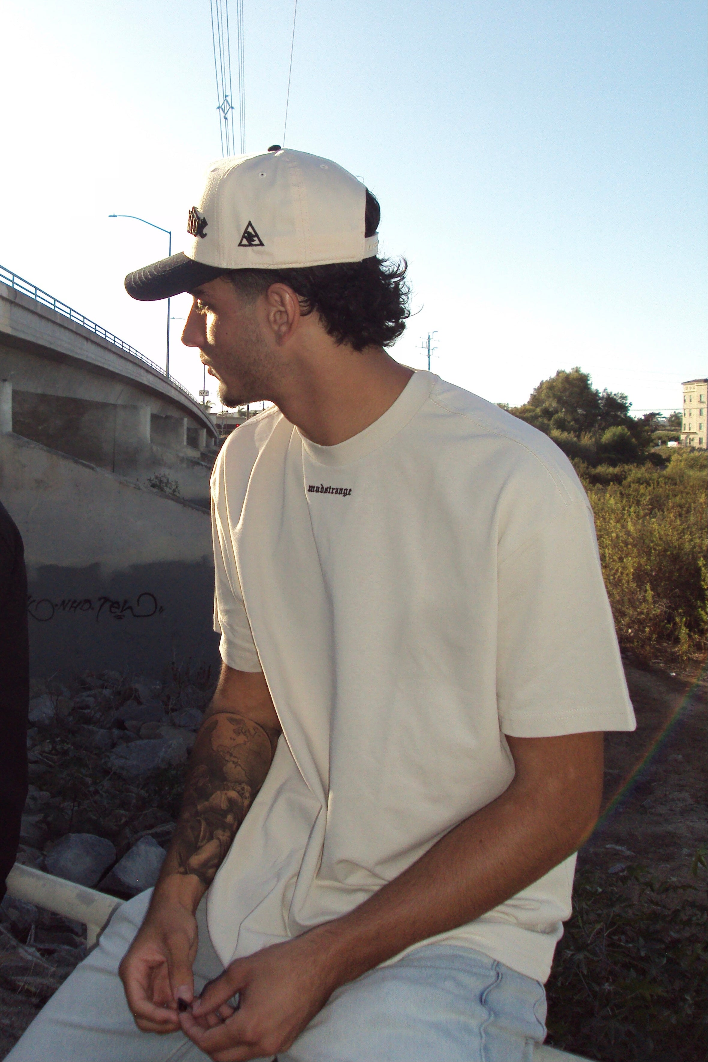 MadStrange Box Tee (Bone)