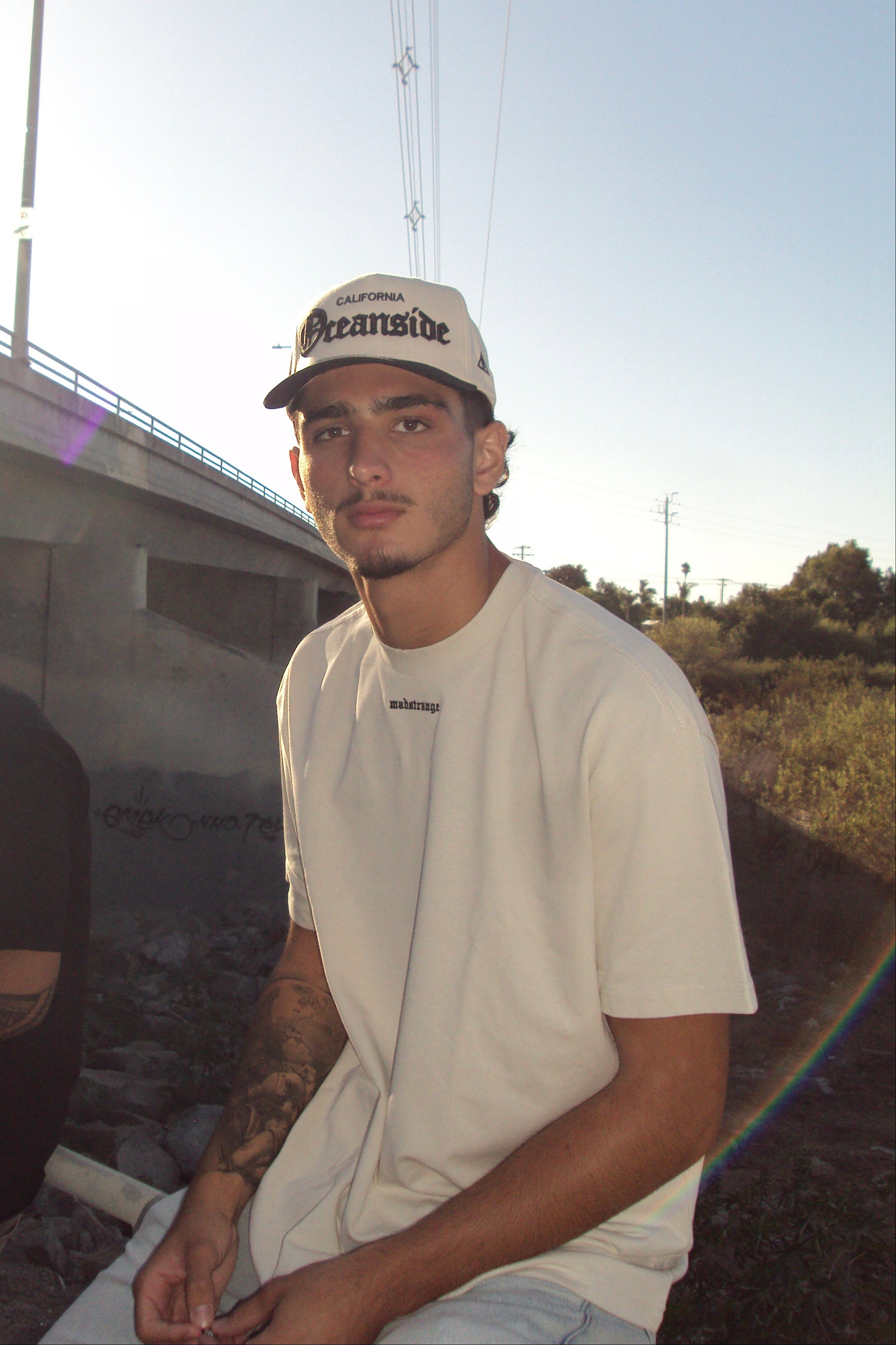 MadStrange Box Tee (Bone)