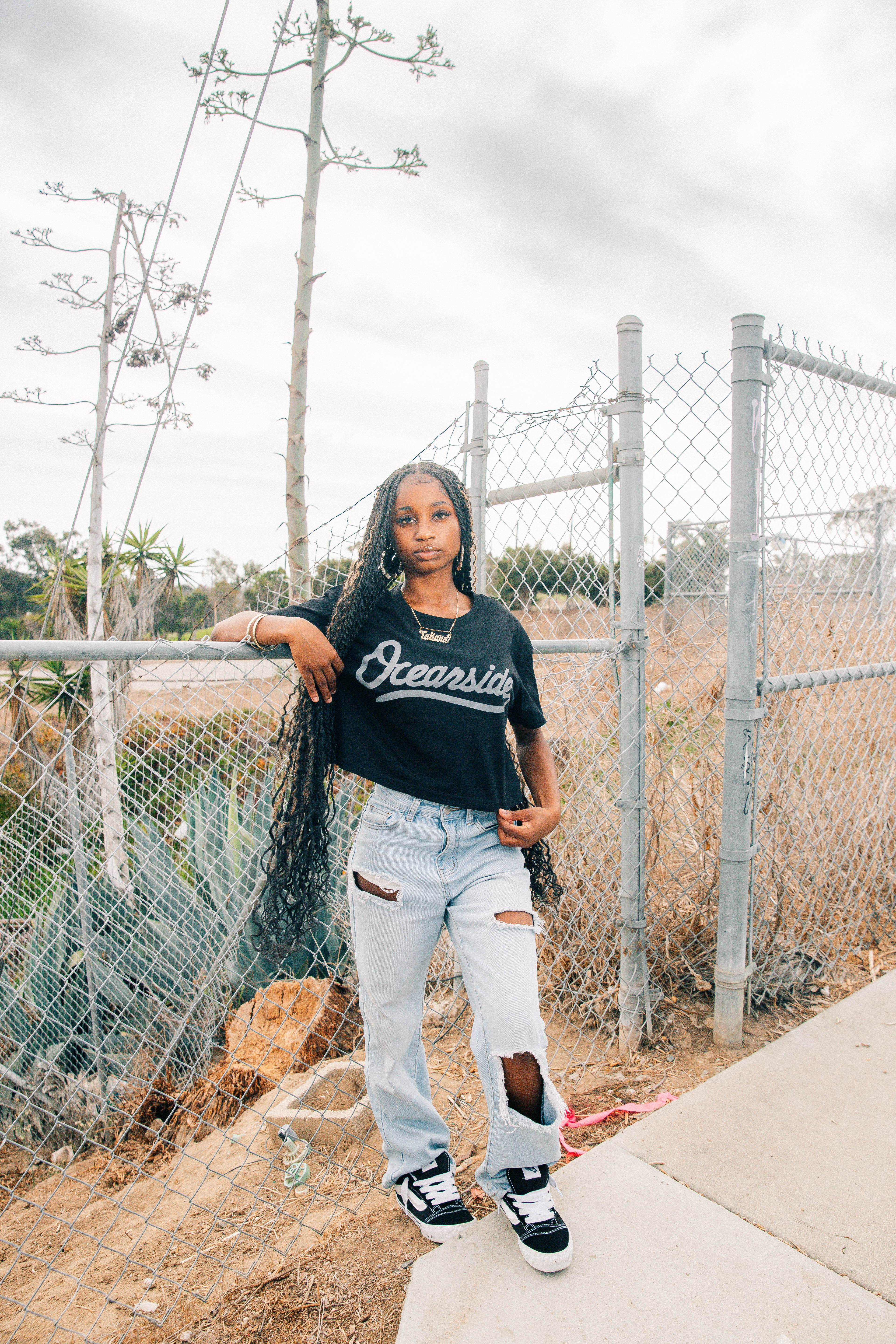 Classic Oceanside Matte Crop Top