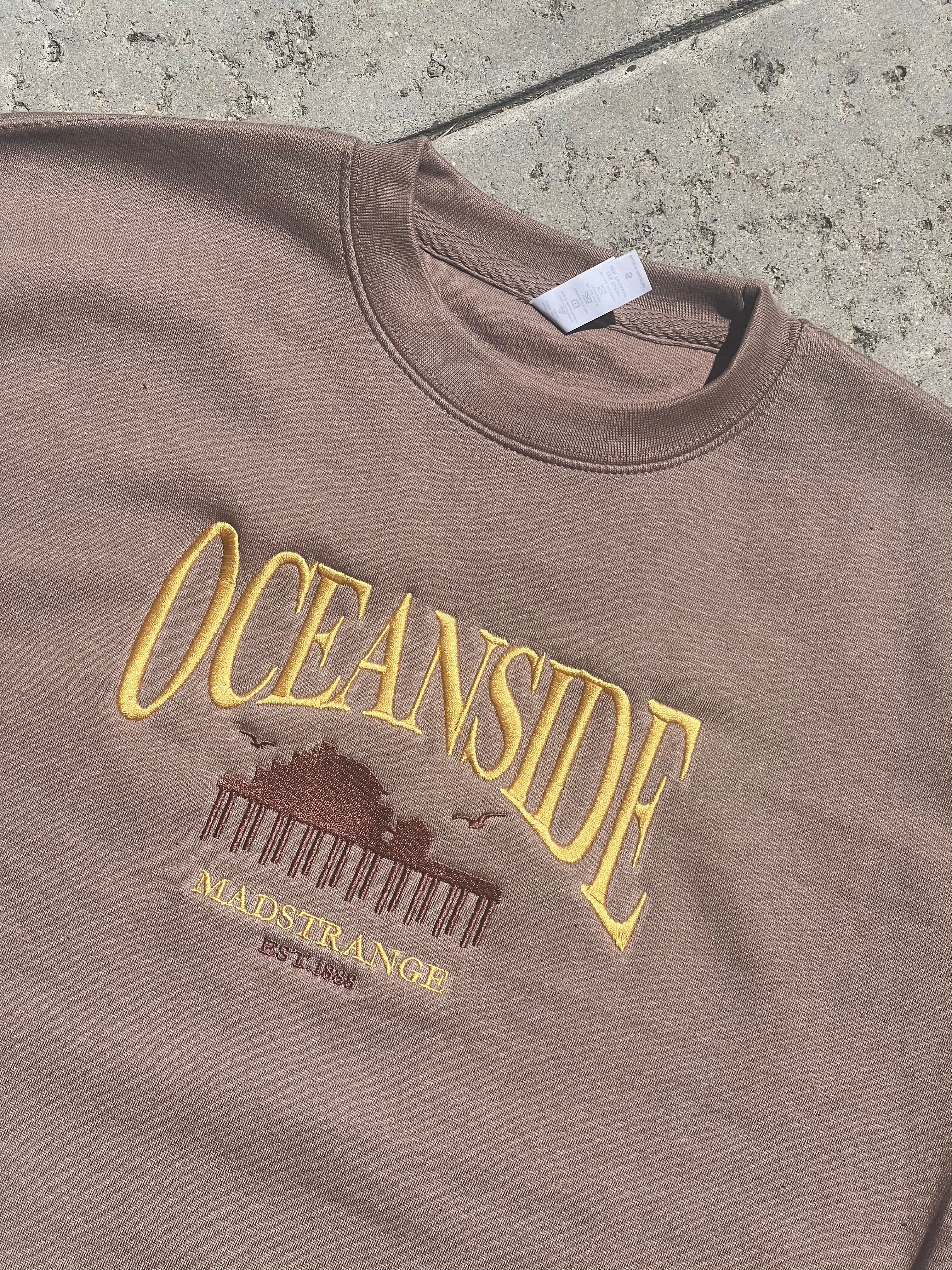 Oceanside “Aspen” Crewneck (Taupe)