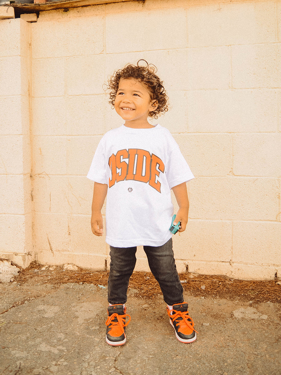 *Kids* OSIDE Goldie Tee (White)