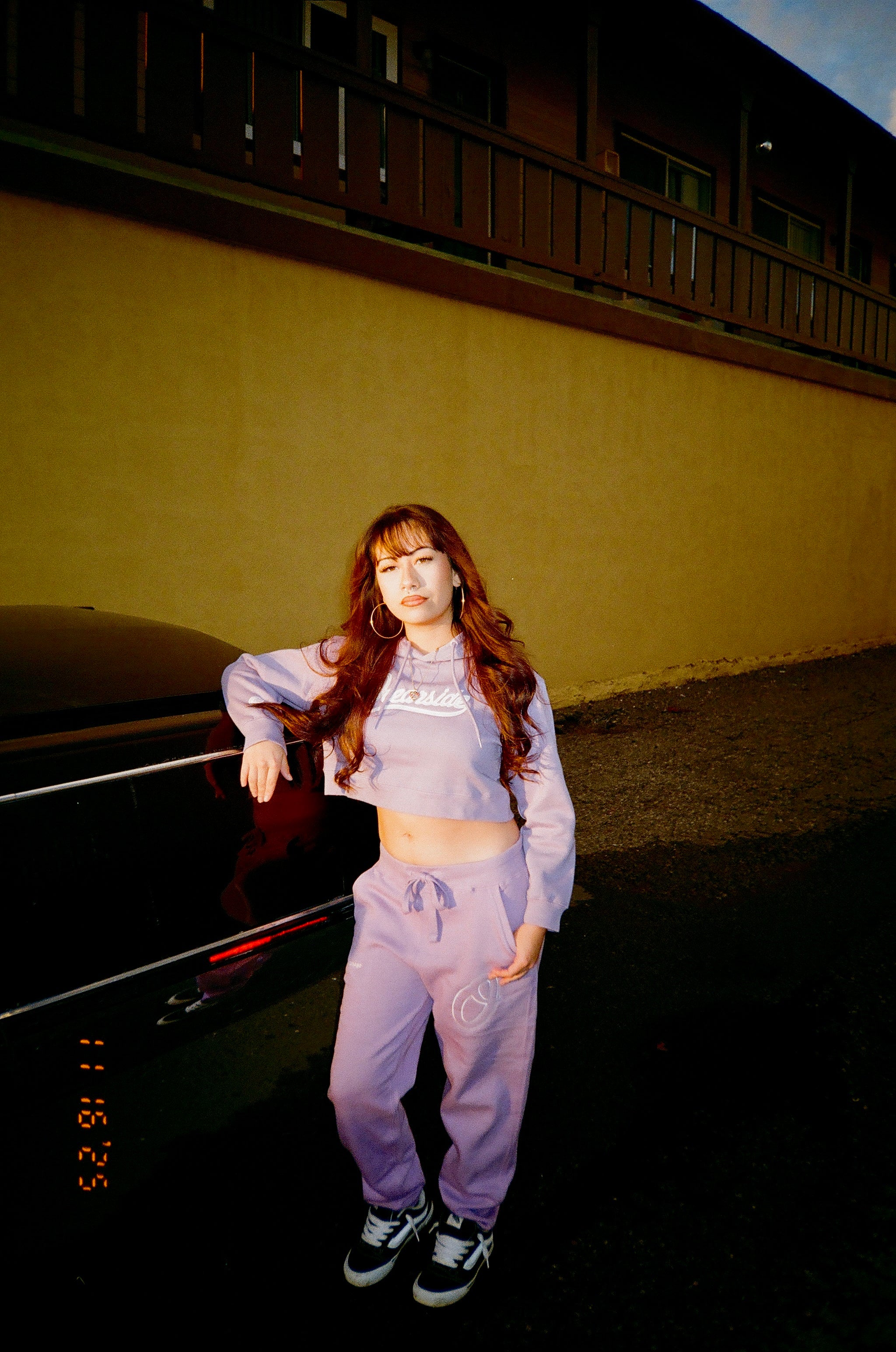 Classic O Sweatpants (Purple)