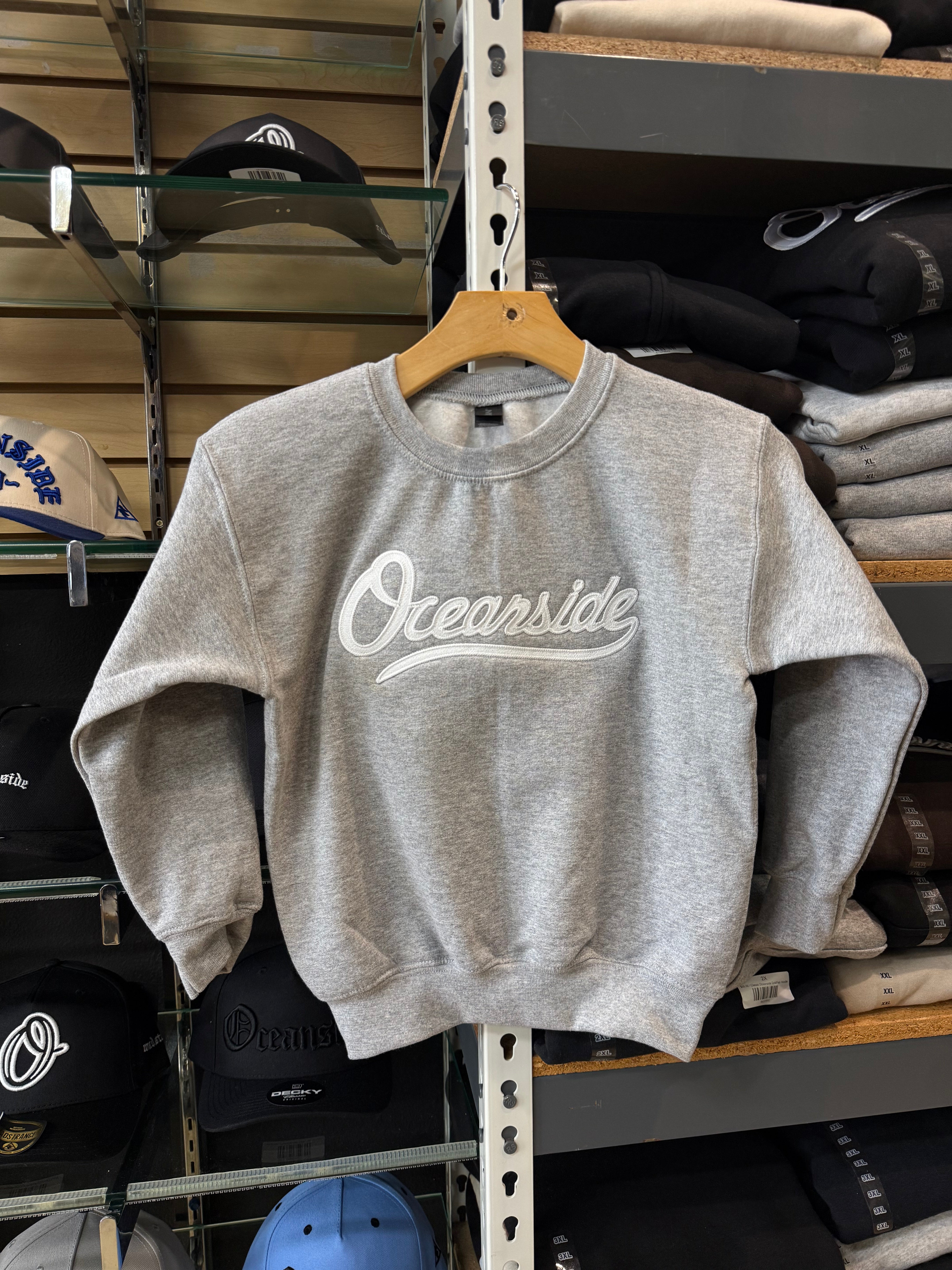 Youth Classic Crewneck (Gray)