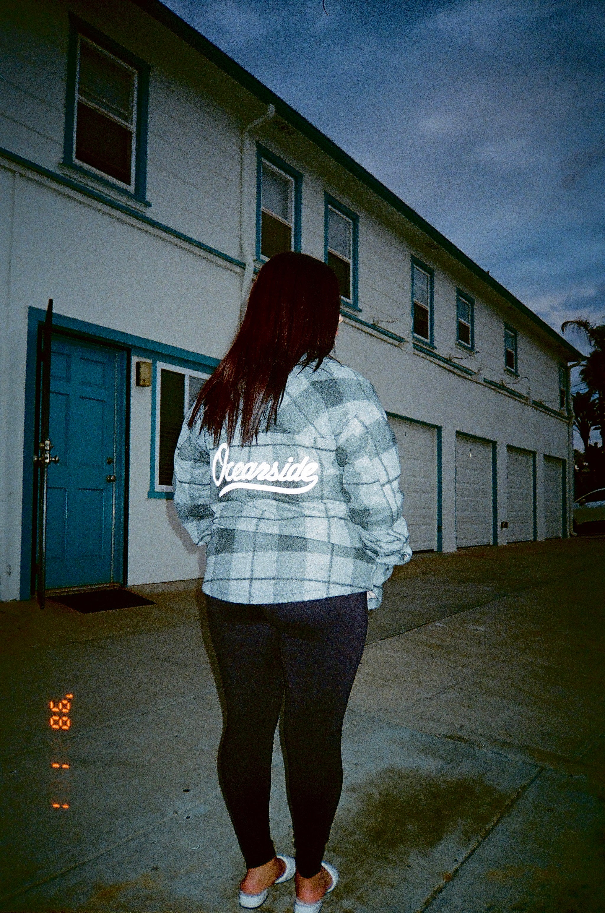 Flannel Jacket (Gray Pattern)