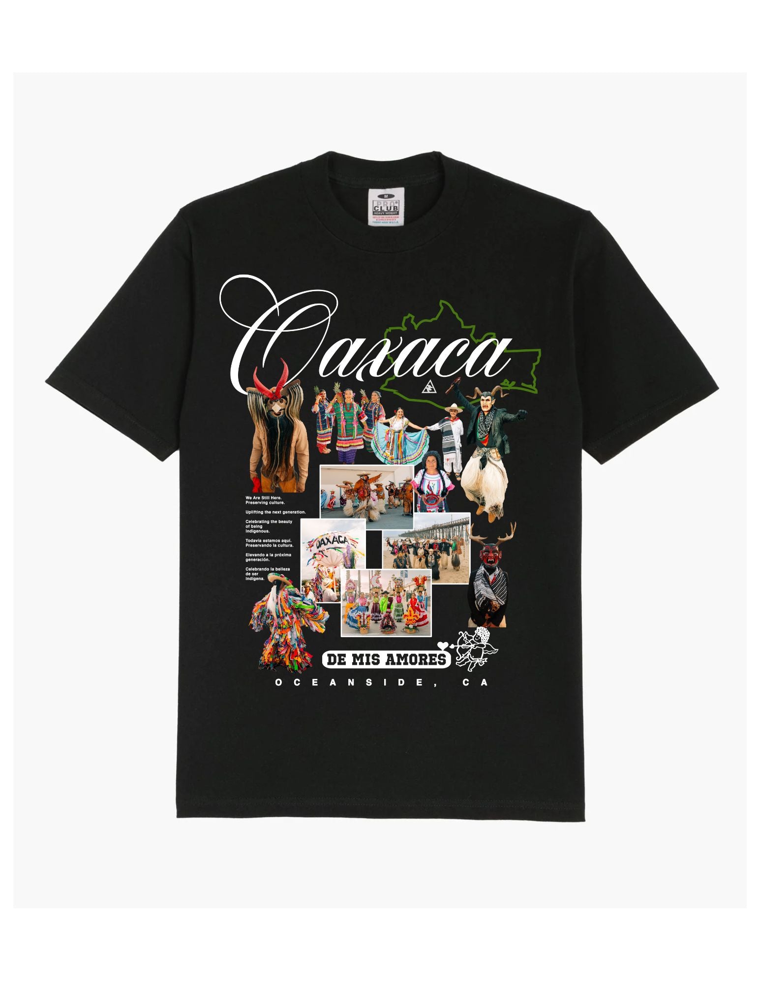Oaxaca De Mis Amores T-Shirt (Black)