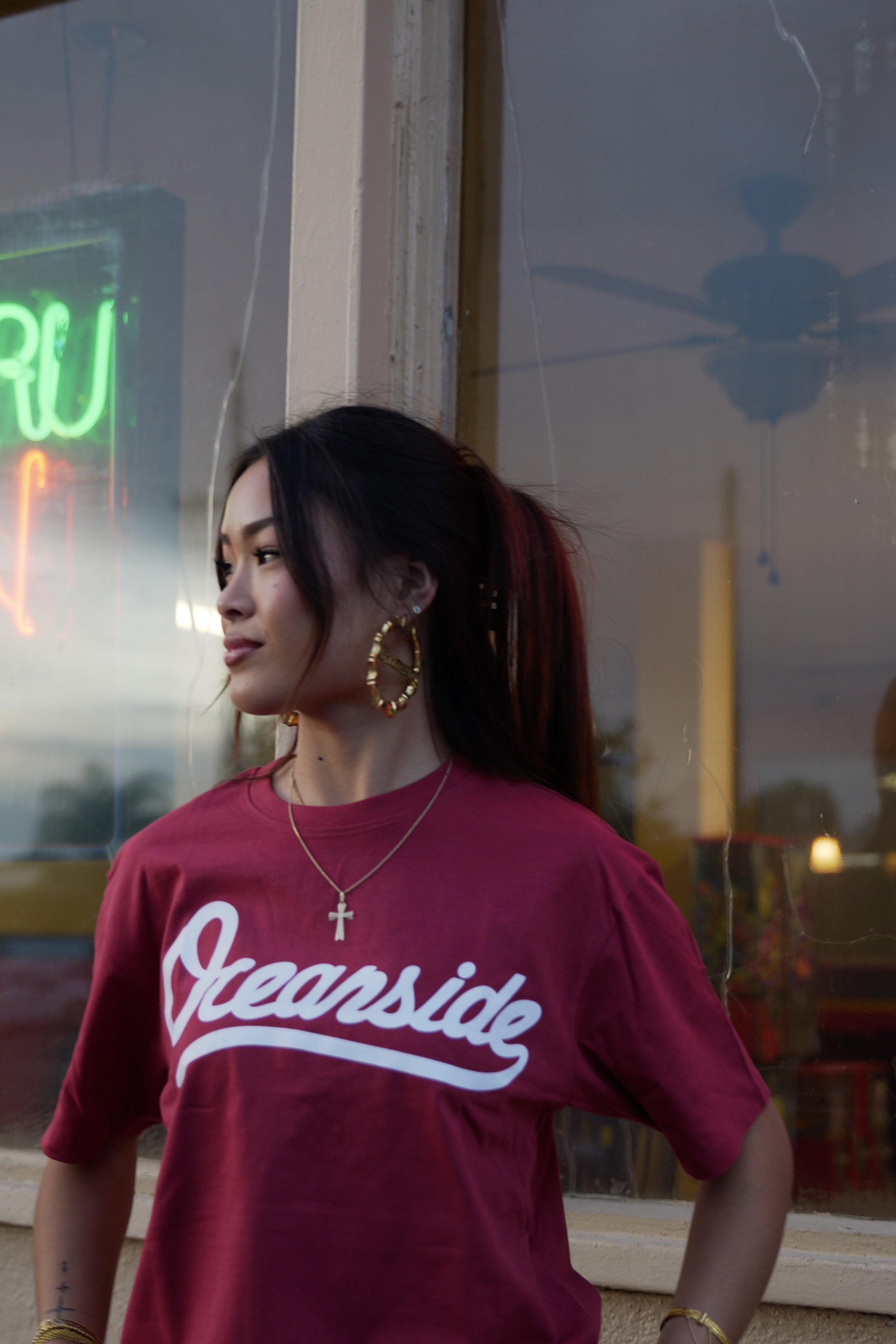 Oceanside Classic T-SHIRT (BRICK RED)