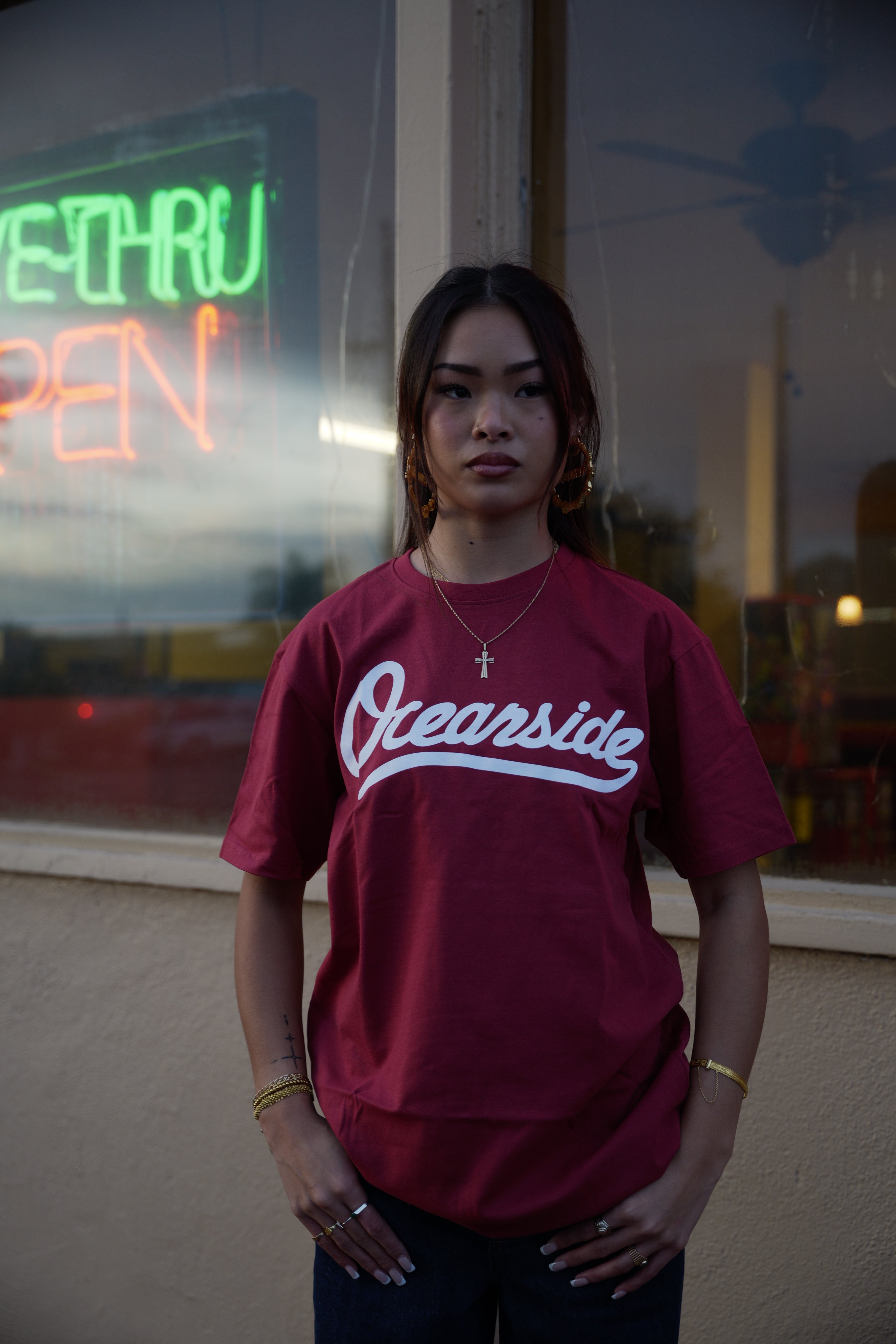 Oceanside Classic T-SHIRT (BRICK RED)