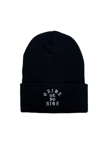 Oside Or No Side Patch Beanie (Grey)