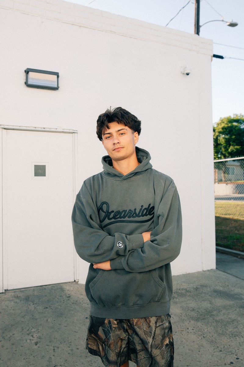 Heavyweight Hoodie (Charcoal Vintage Wash)