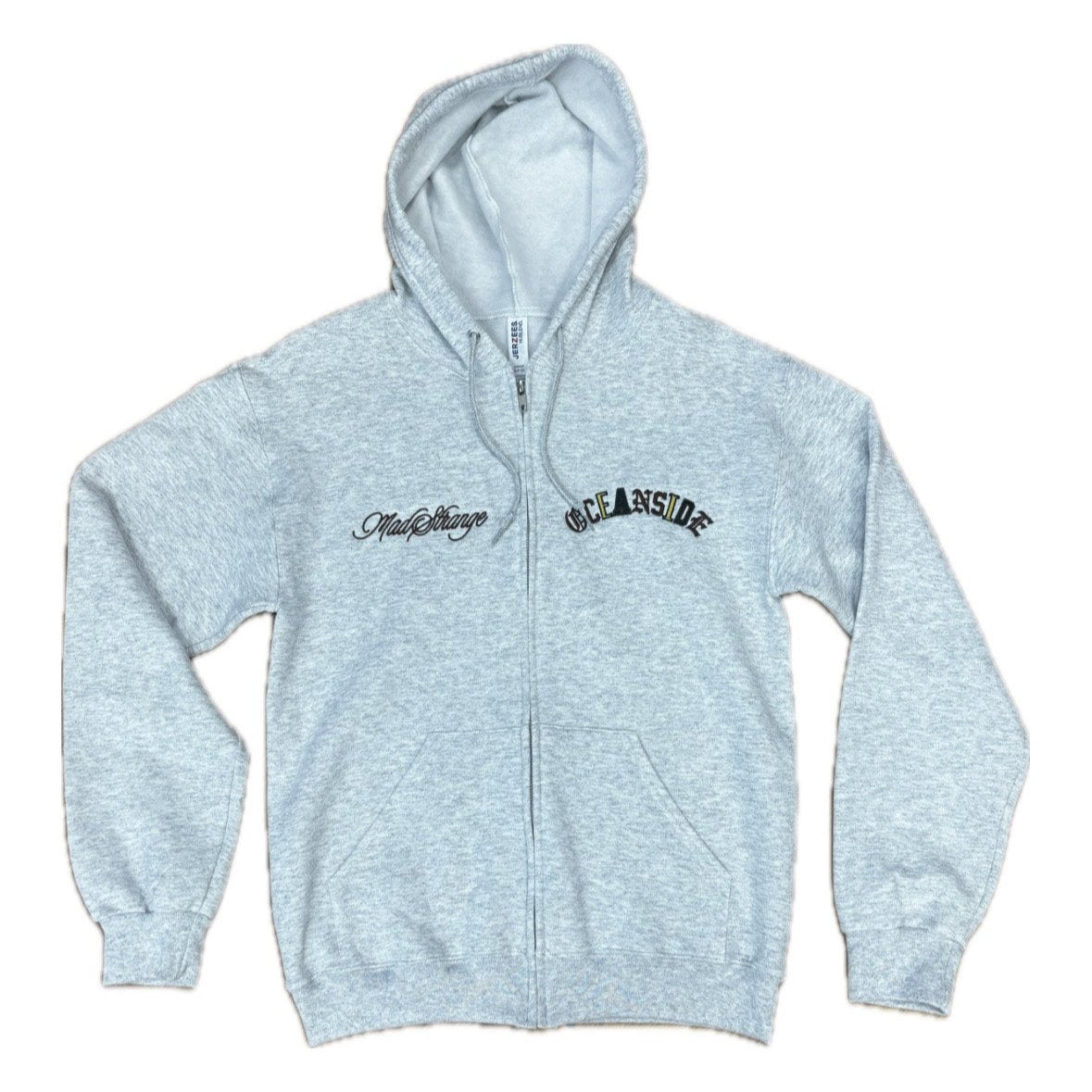 Mixed Oceanside Zip-Up (Grey)