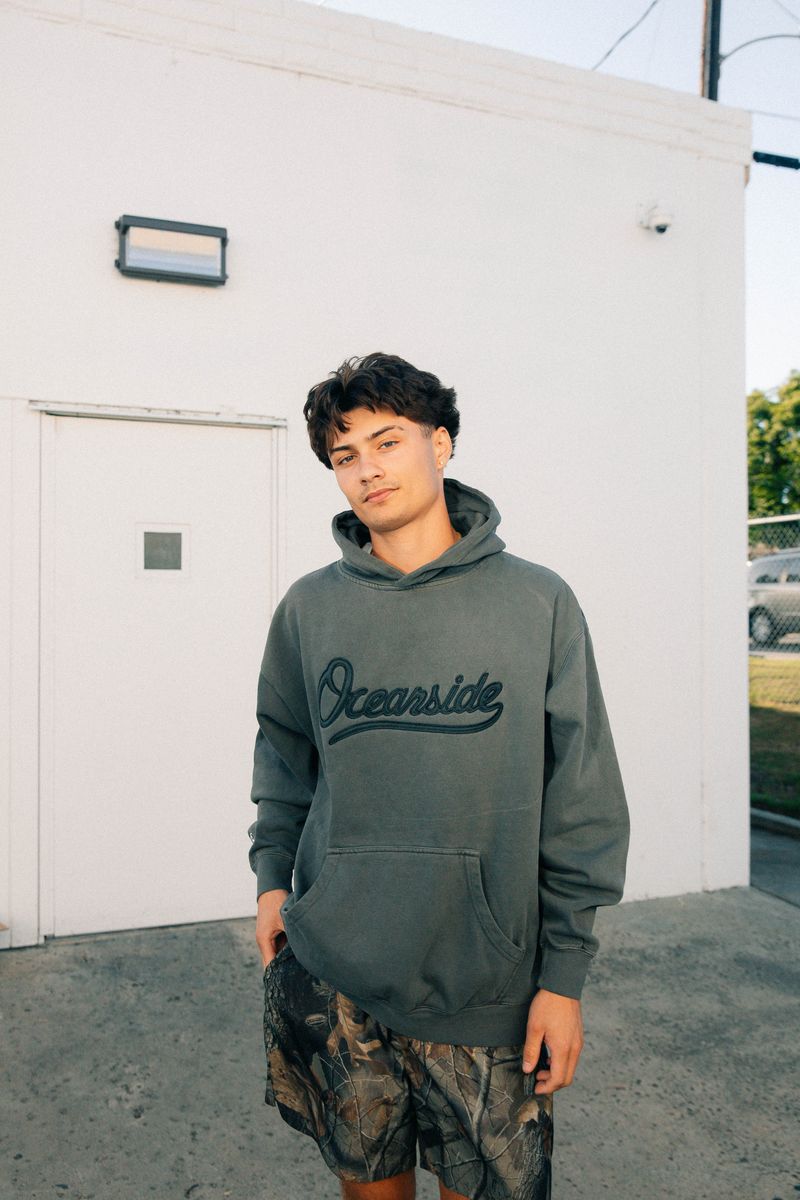 Heavyweight Hoodie (Charcoal Vintage Wash)