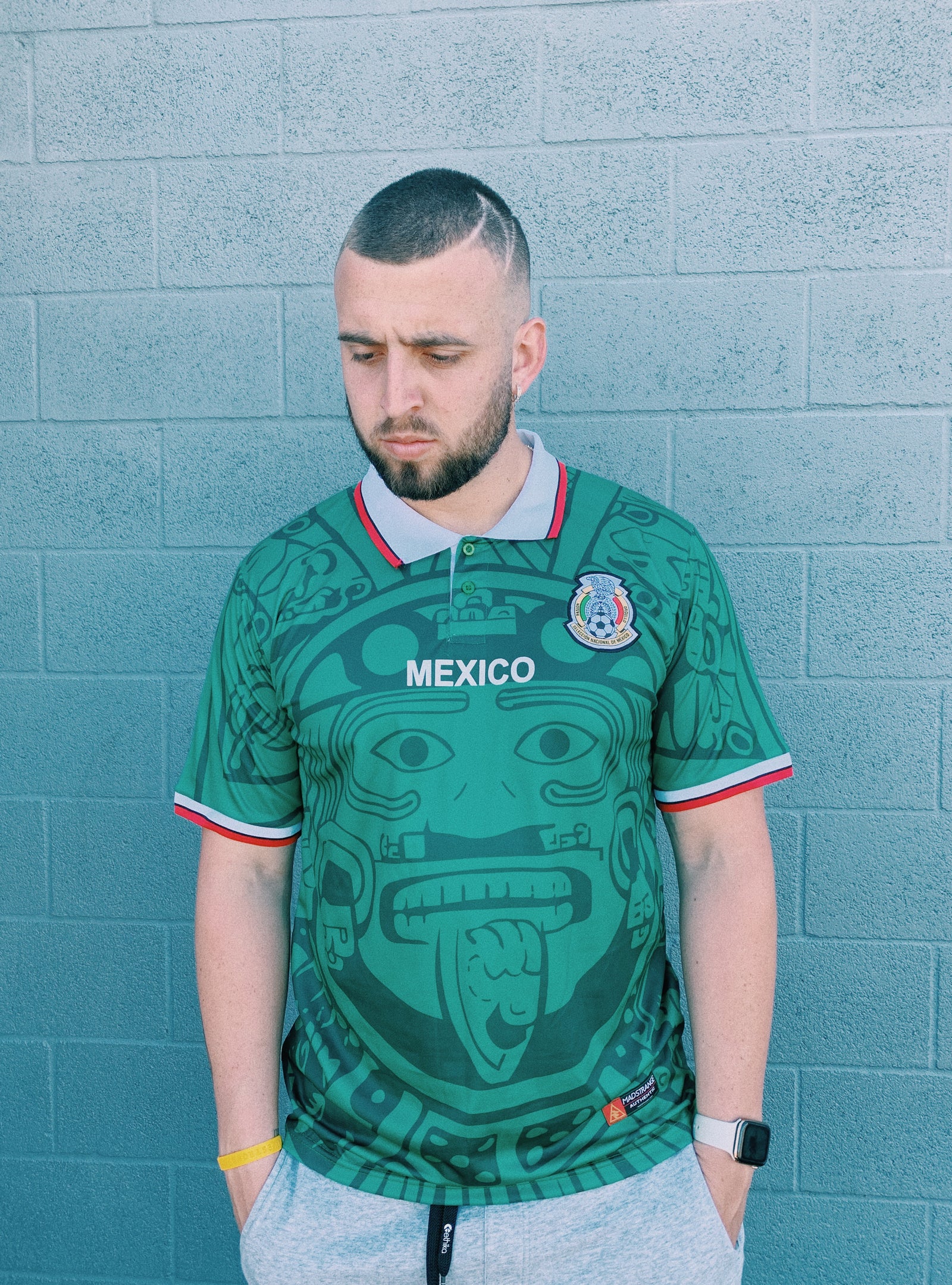 Hugo Sánchez historical Mexico jersey