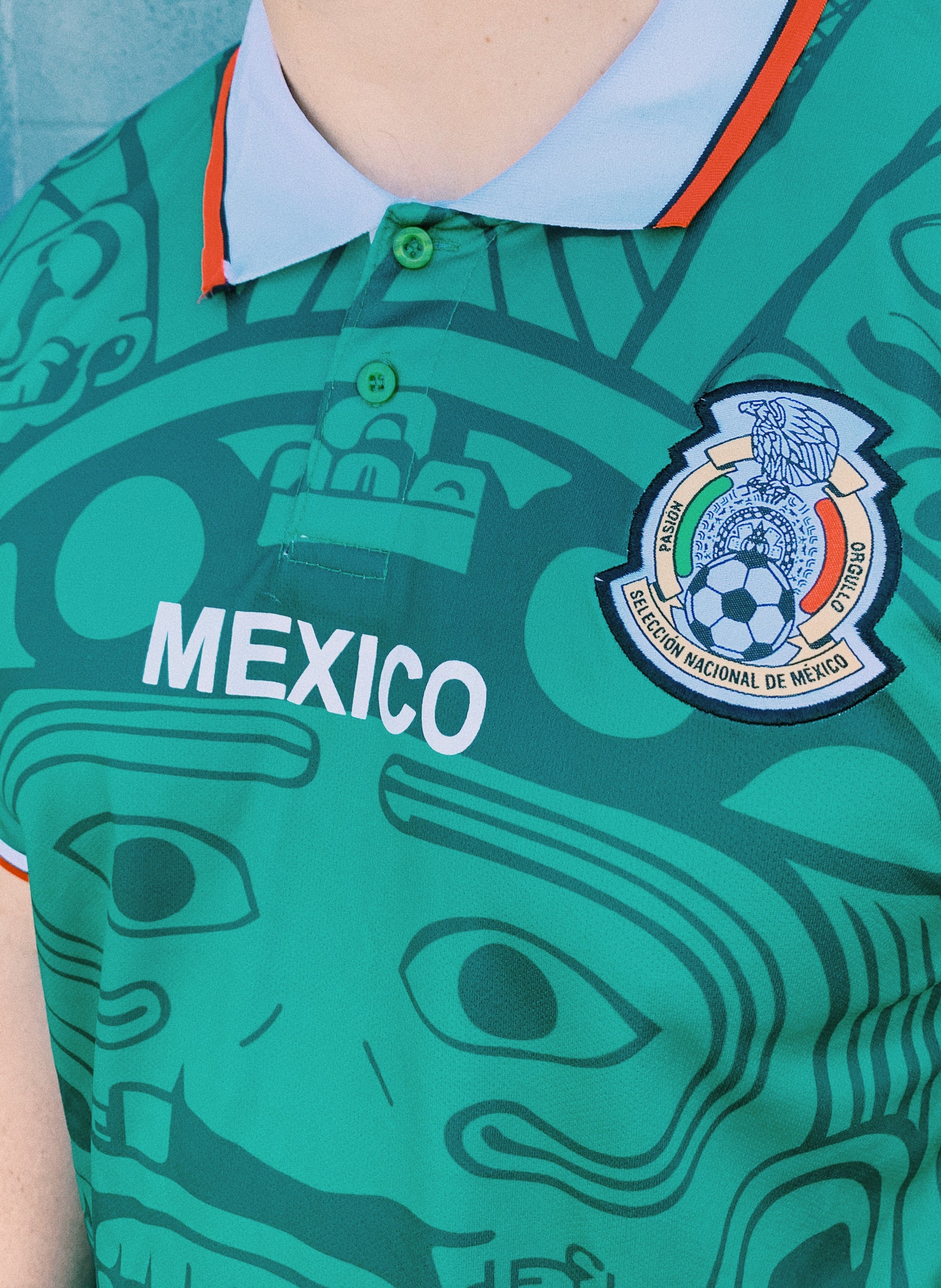 Mexico 1998 Green Jersey By Madstrange