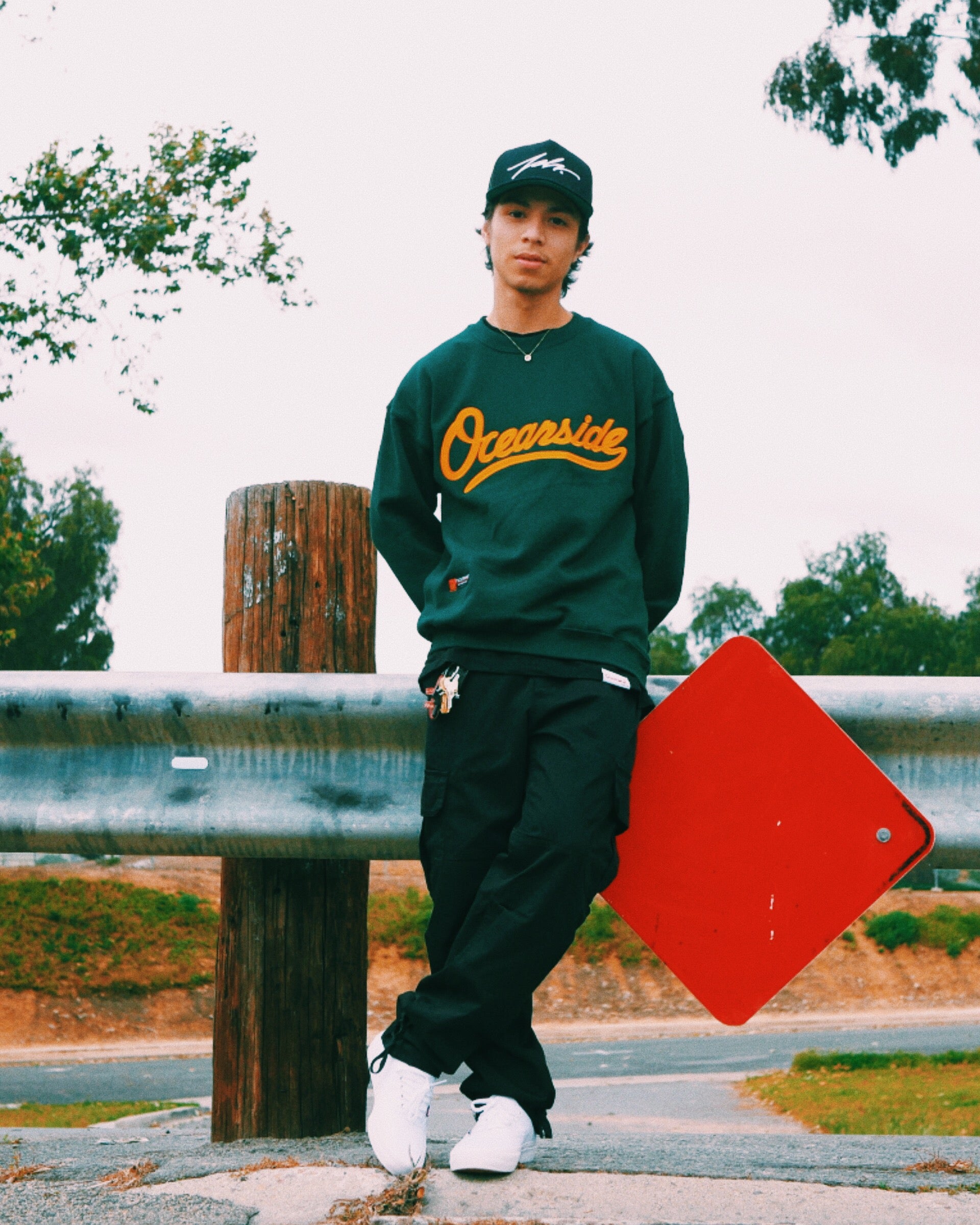 Oceanside Classic Crewneck (A&#39;s Colorway)