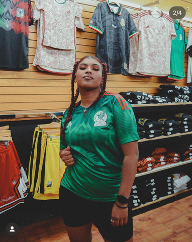 MadStrange Soccer Mexico Black Jersey