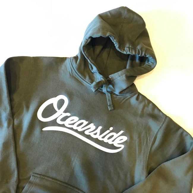 Classic Oceanside Hoodie Olive (Size S)