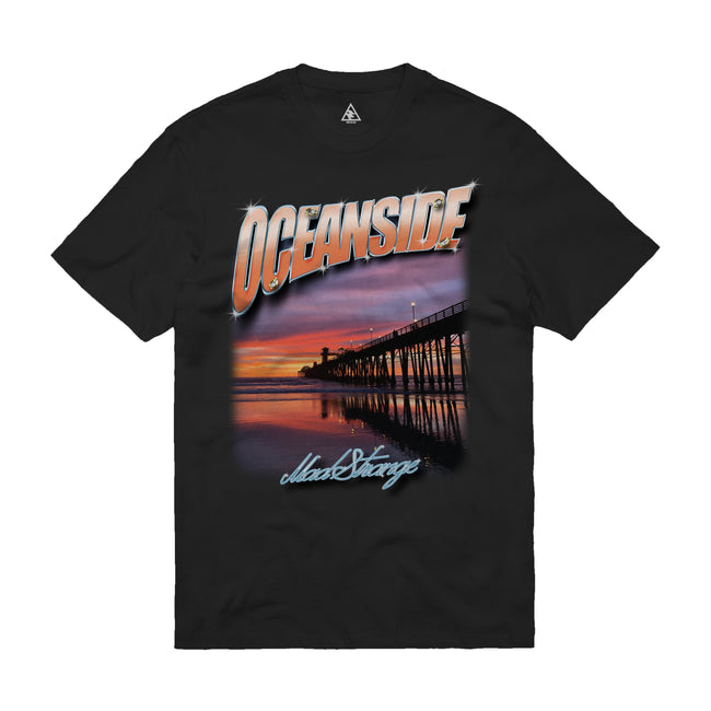 Oceanside Concert Vintage T-Shirt (BLACK)